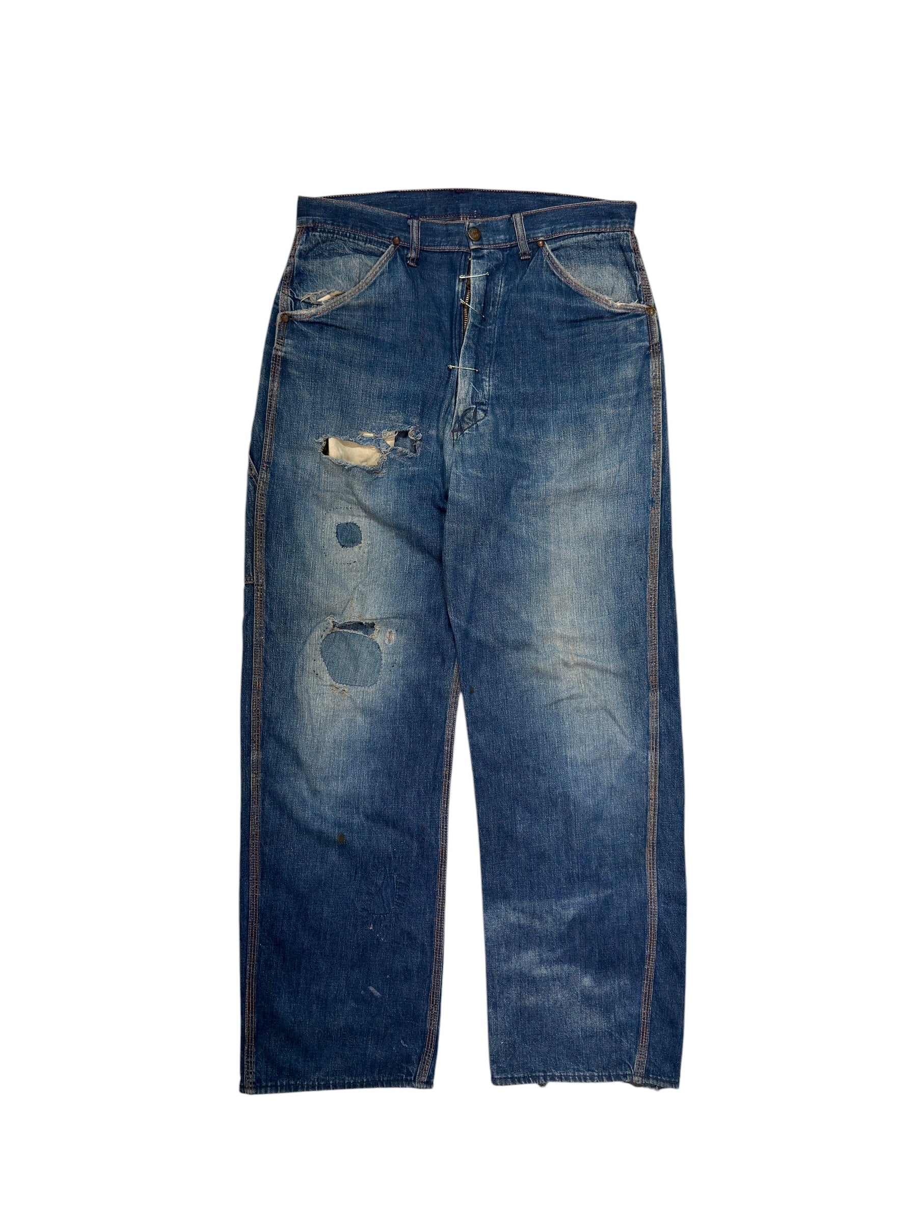 1950s Pin Enclosure Carpenter Jeans (32)