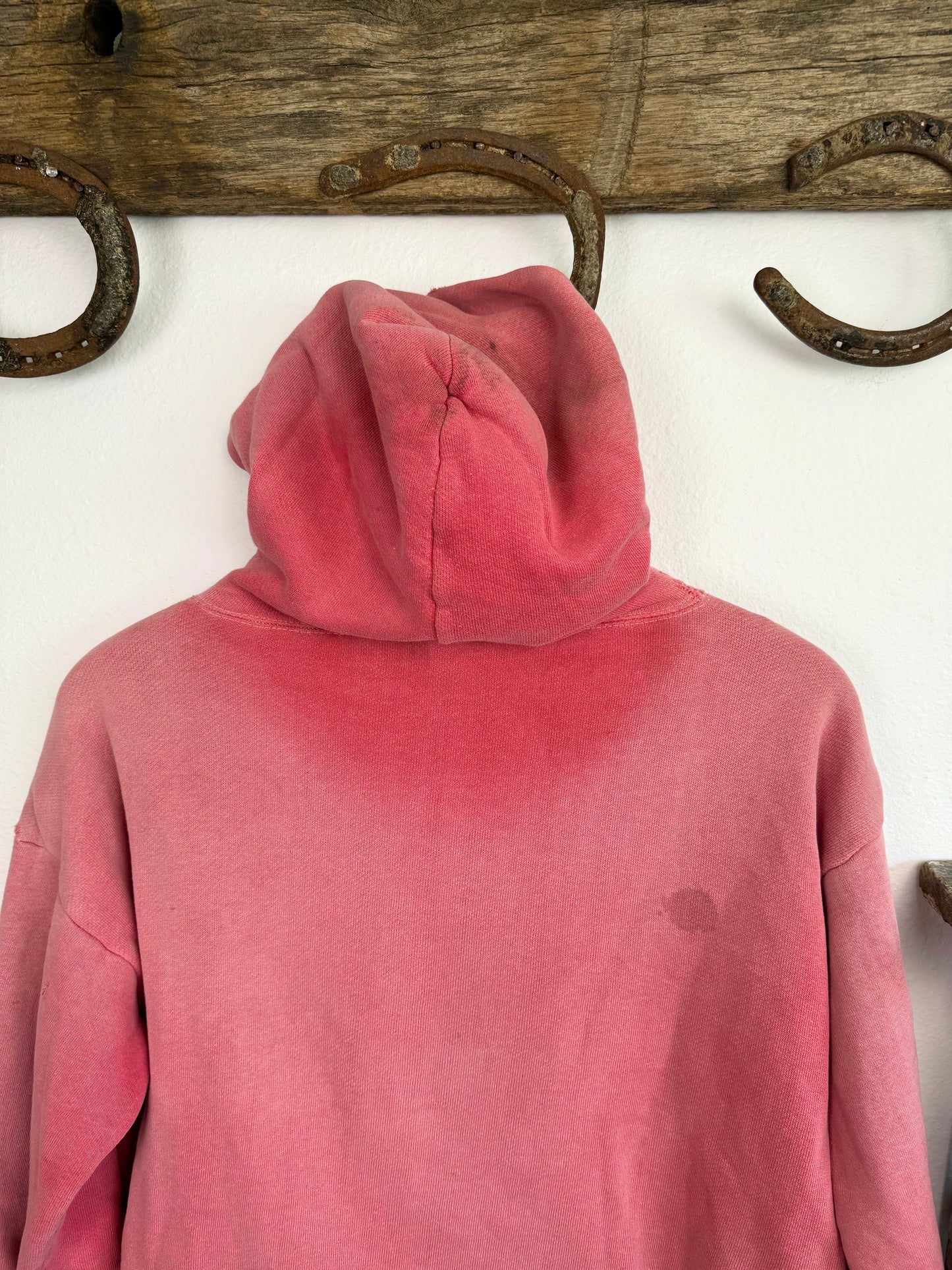 1950s Sun Faded Thermal Lined Double Face Hoodie (XXL)