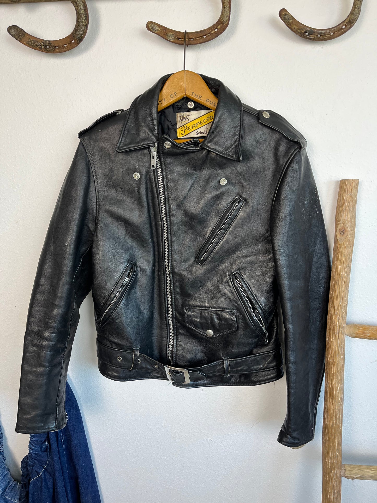 1970’s Schott NYC Leather Jacket (S/M)