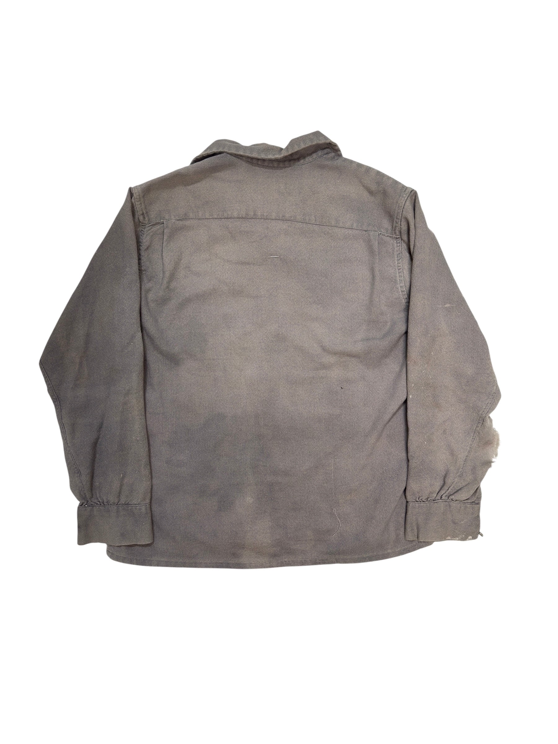 1950s Sun Faded Cotton Work Shirt (S/M)