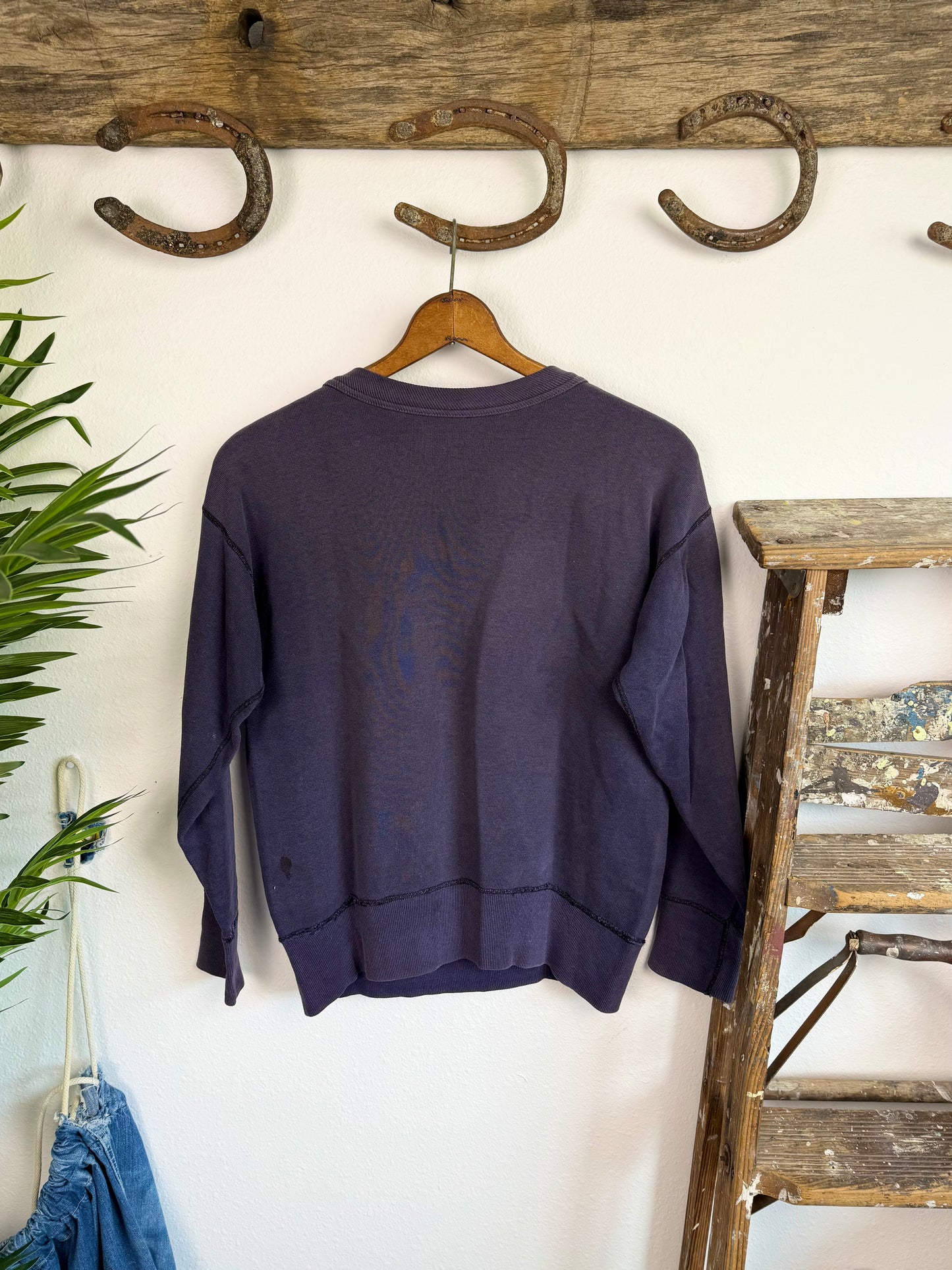 1950s ‘Lincoln’ Sun Faded Single V Sweatshirt (XL)