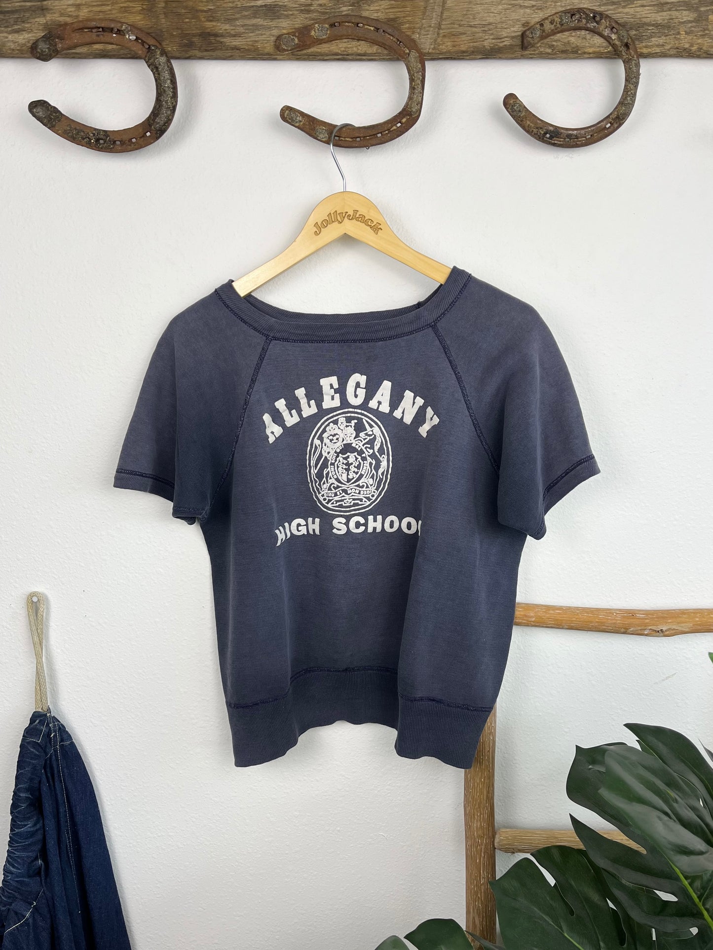 1950’s Sun Faded Allegany High School Sweatshirt (S/M)
