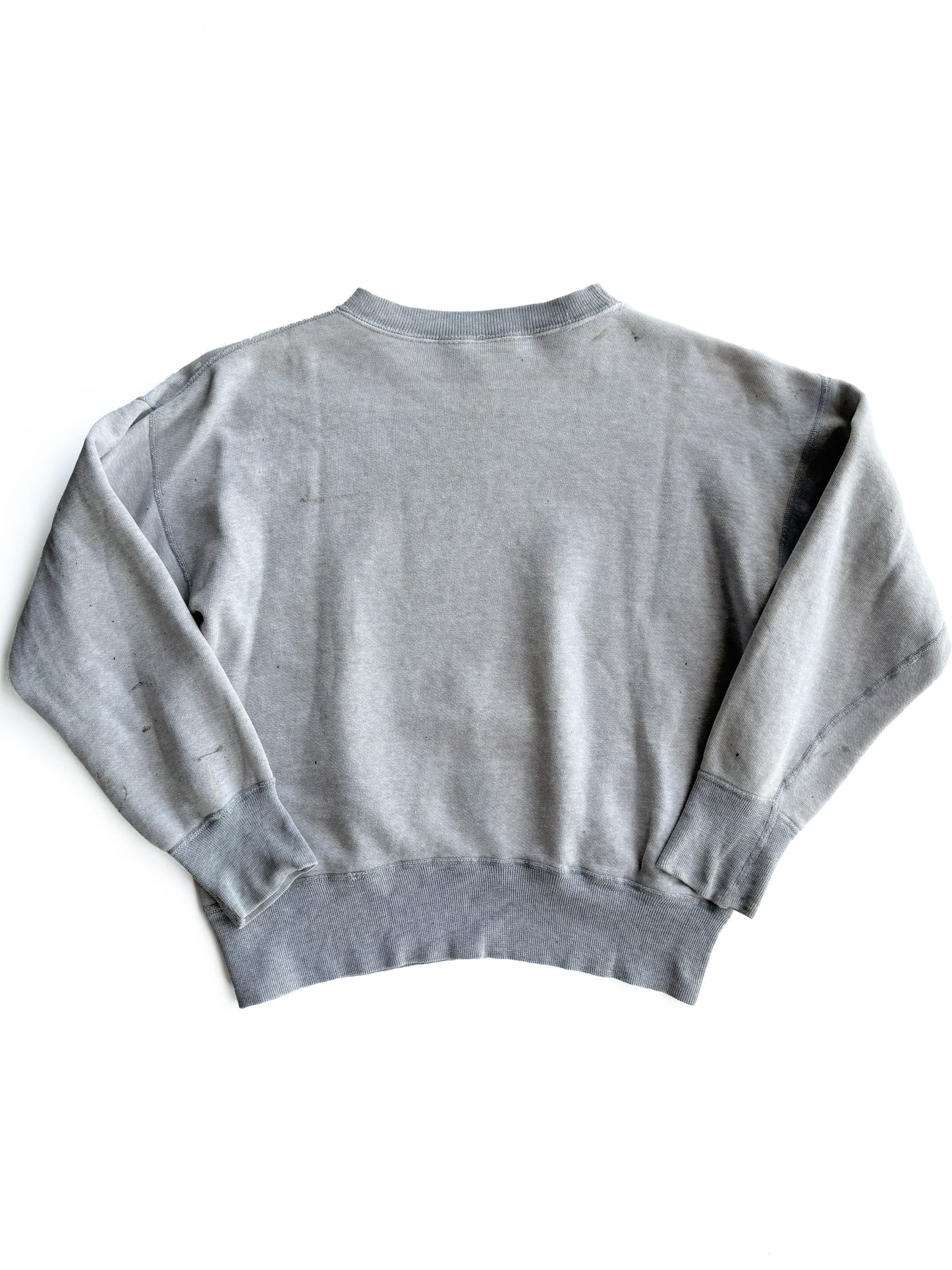 1950s Two Tone Splatter Paint Single V Sweatshirt