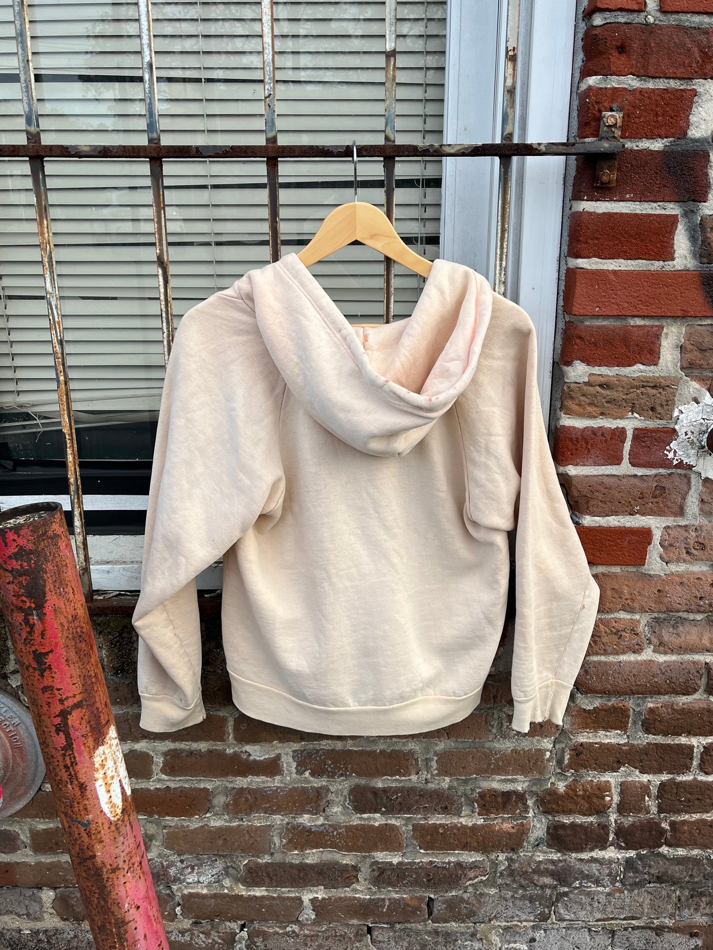 1960’s Faded Orange Zip Up (S/M)