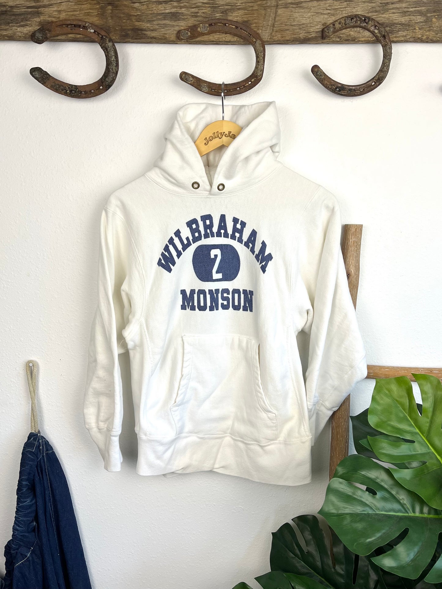 1980’s Champion Reverse Weave School Hoodie (S/M)