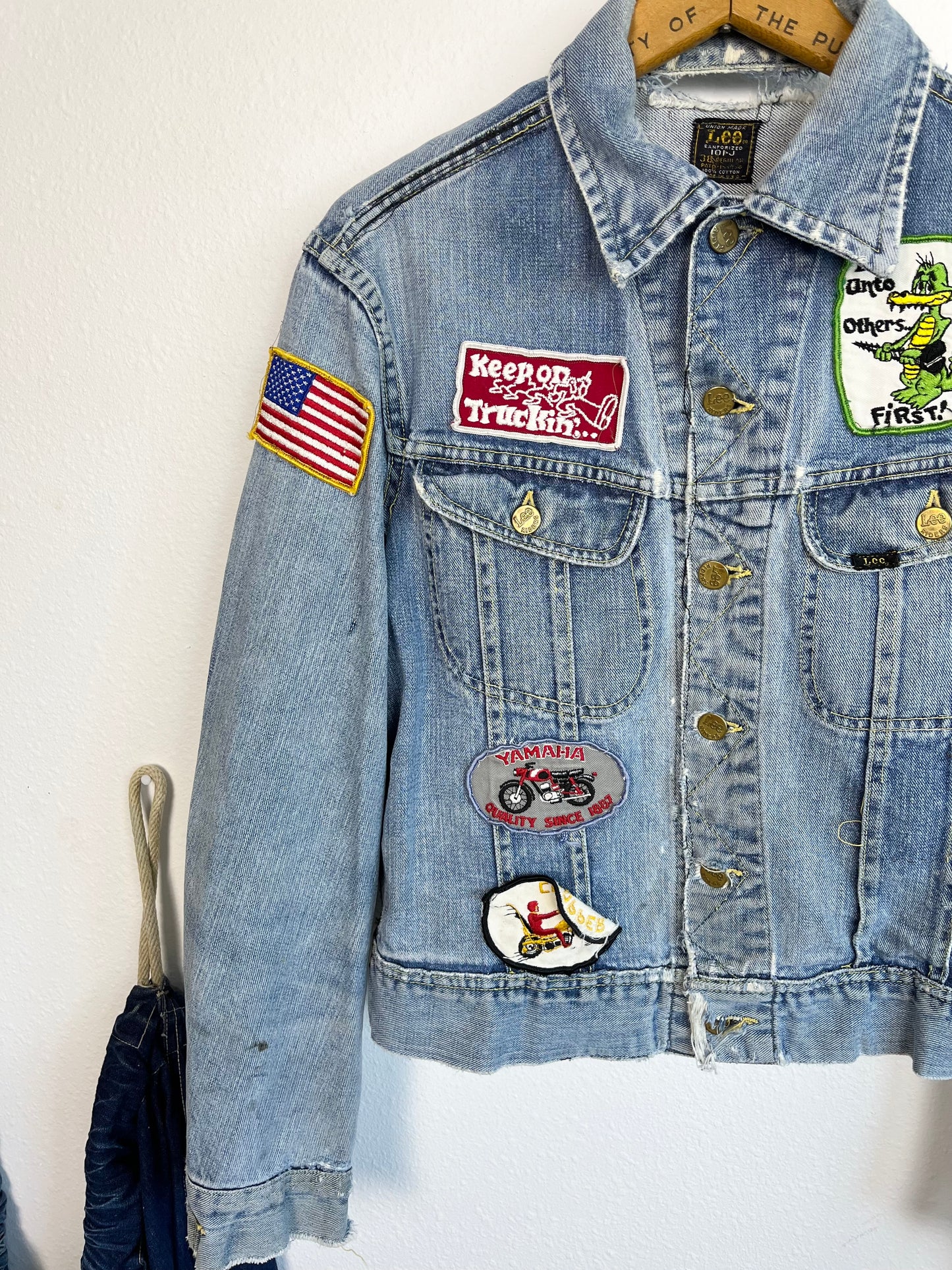 1960’s Lee Trucker Jacket With Original Patches (S/M)
