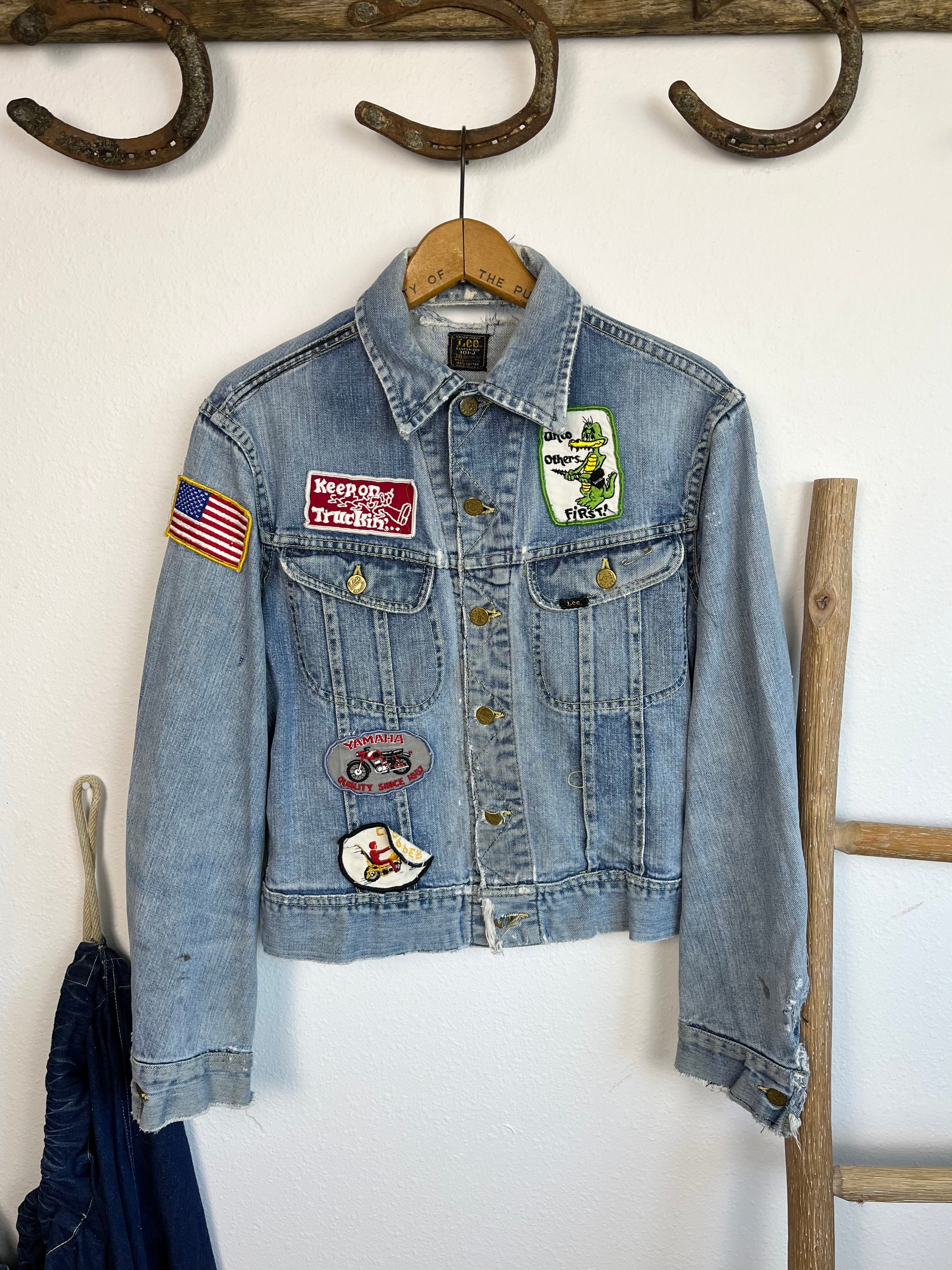 1960’s Lee Trucker Jacket With Original Patches (S/M)
