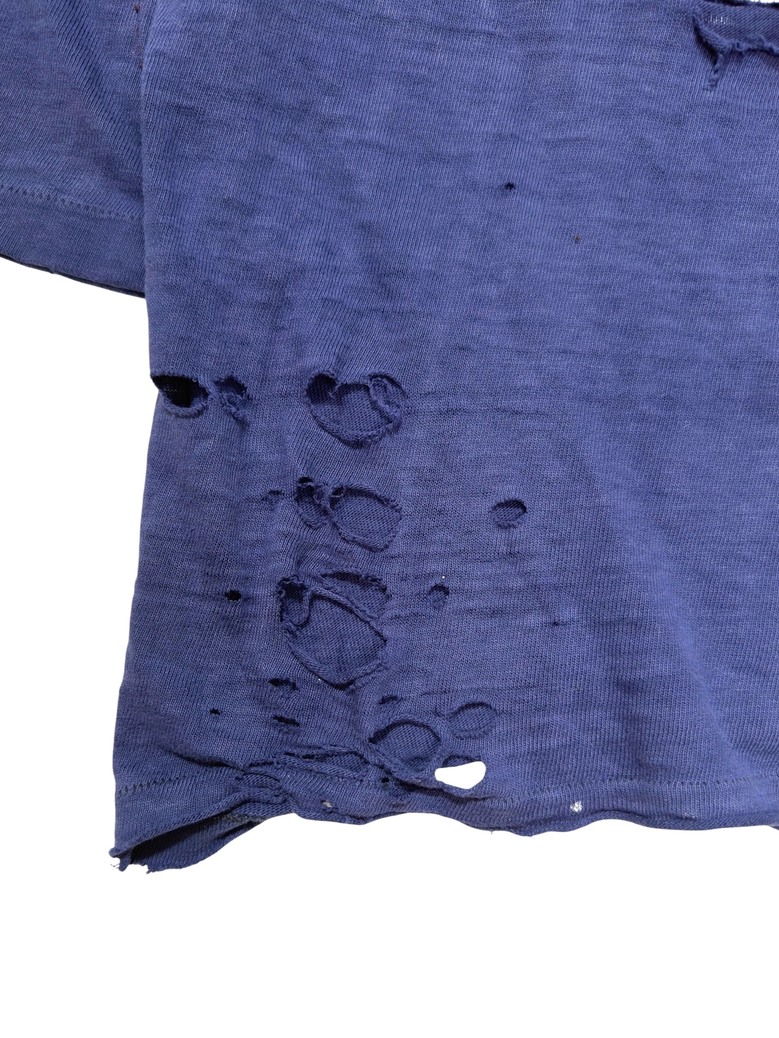 1950s ‘Drake University’ Distressed Cotton Jersey (M/L)