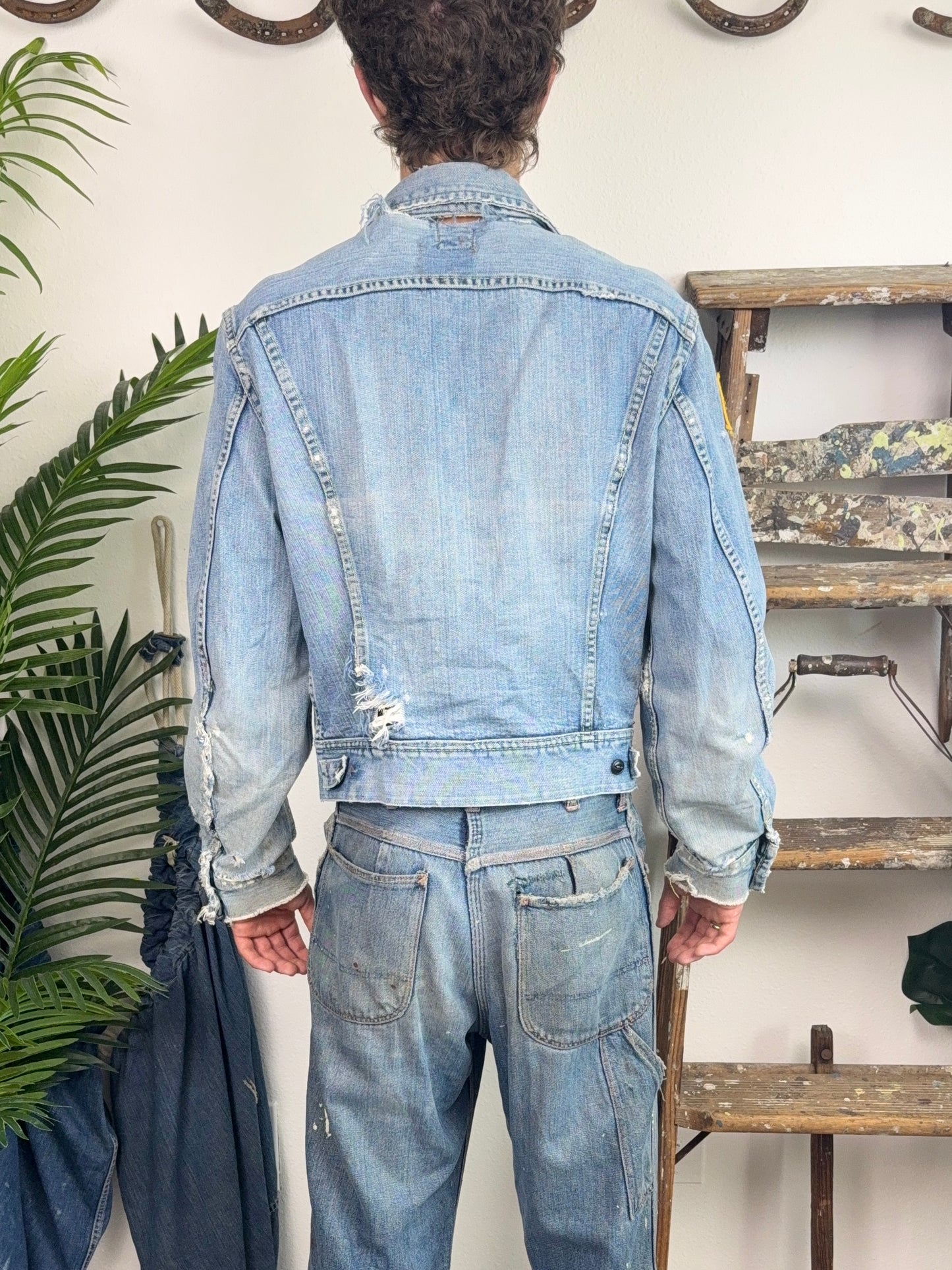 1960’s Lee Trucker Jacket With Original Patches (S/M)