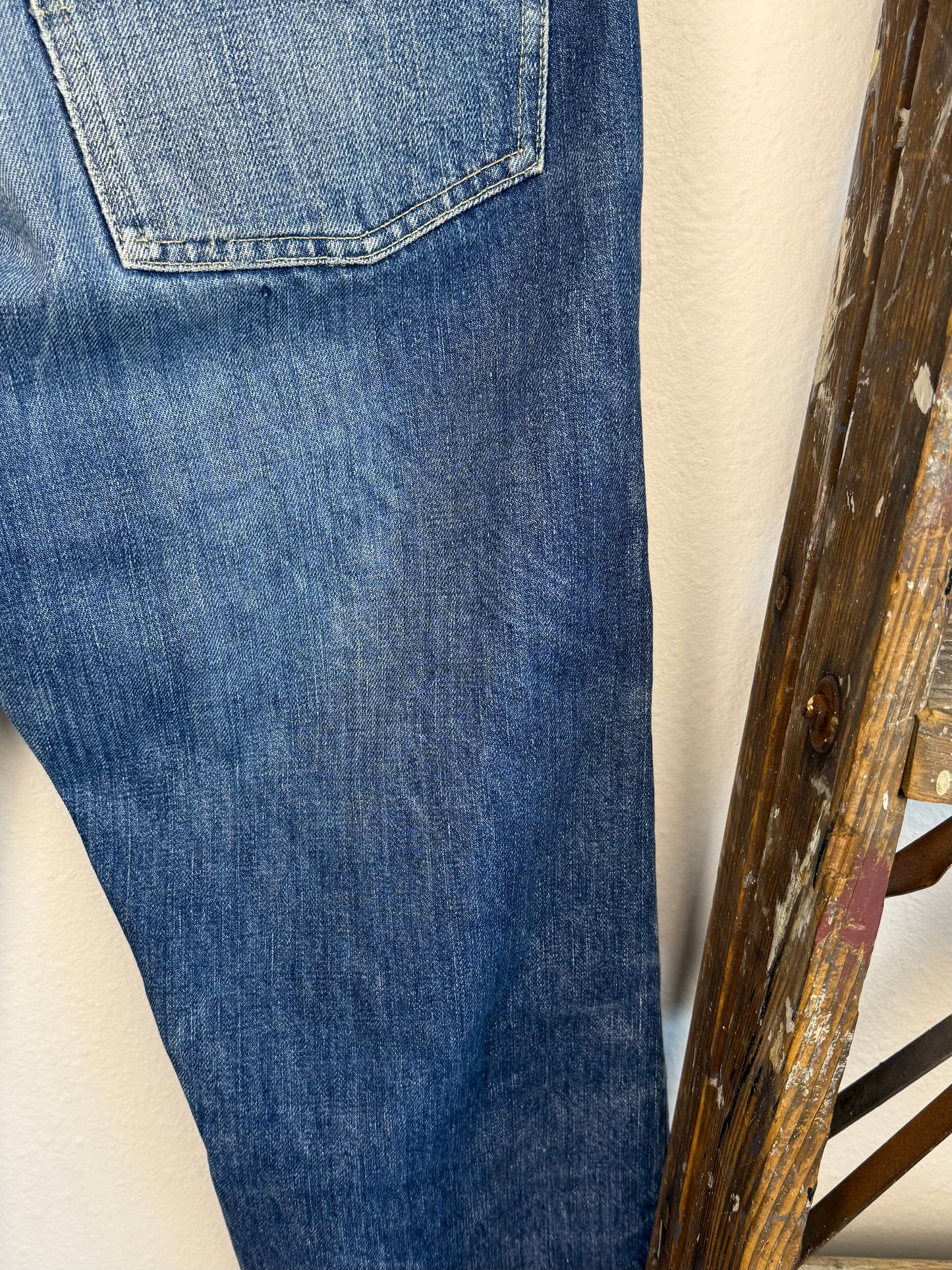 1940s JC Penny Foremost Selvedge Jeans W/ Match Strikes (30)