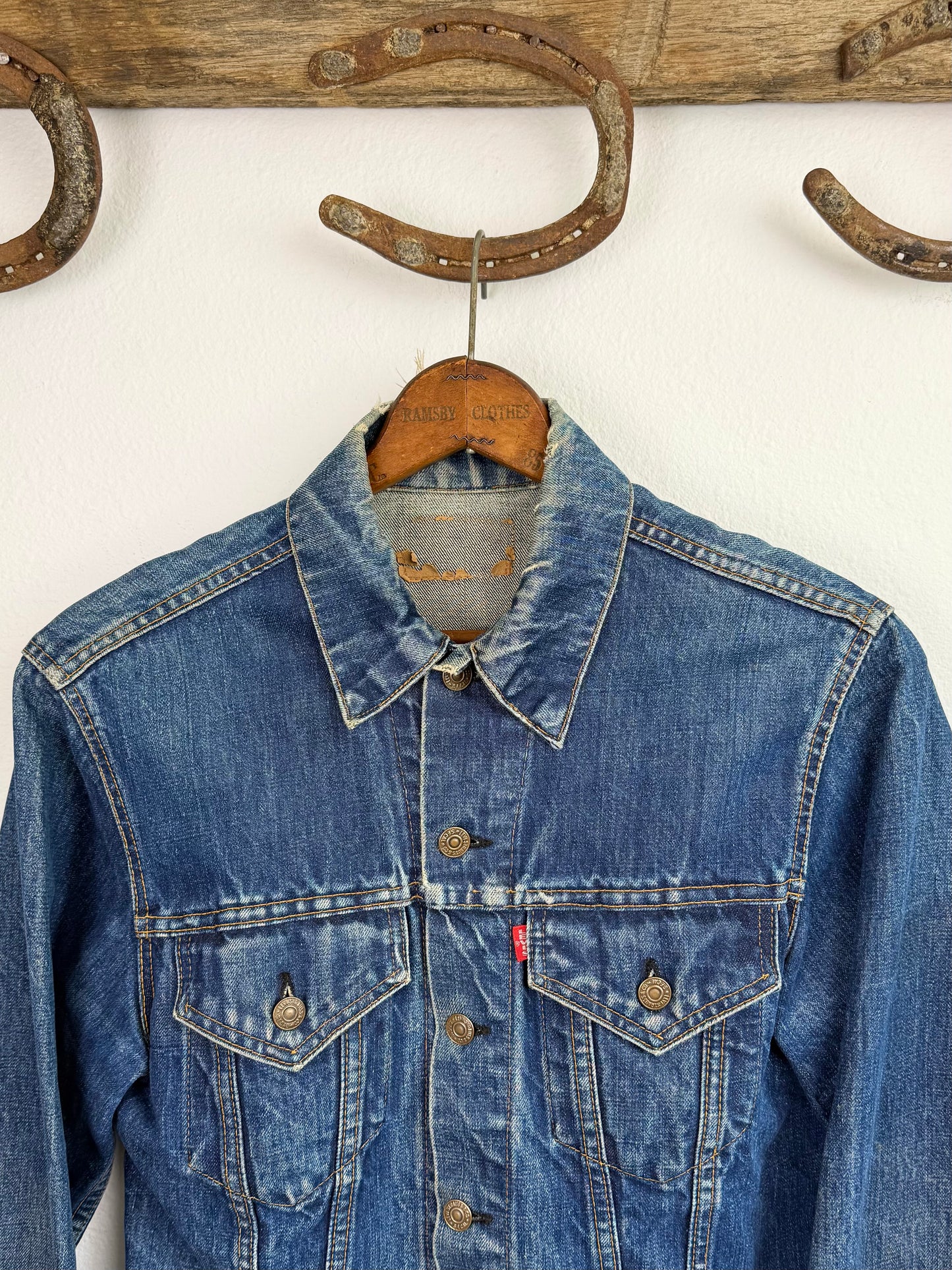 1960s Levi’s Big E Type 3 Denim Jacket (38)