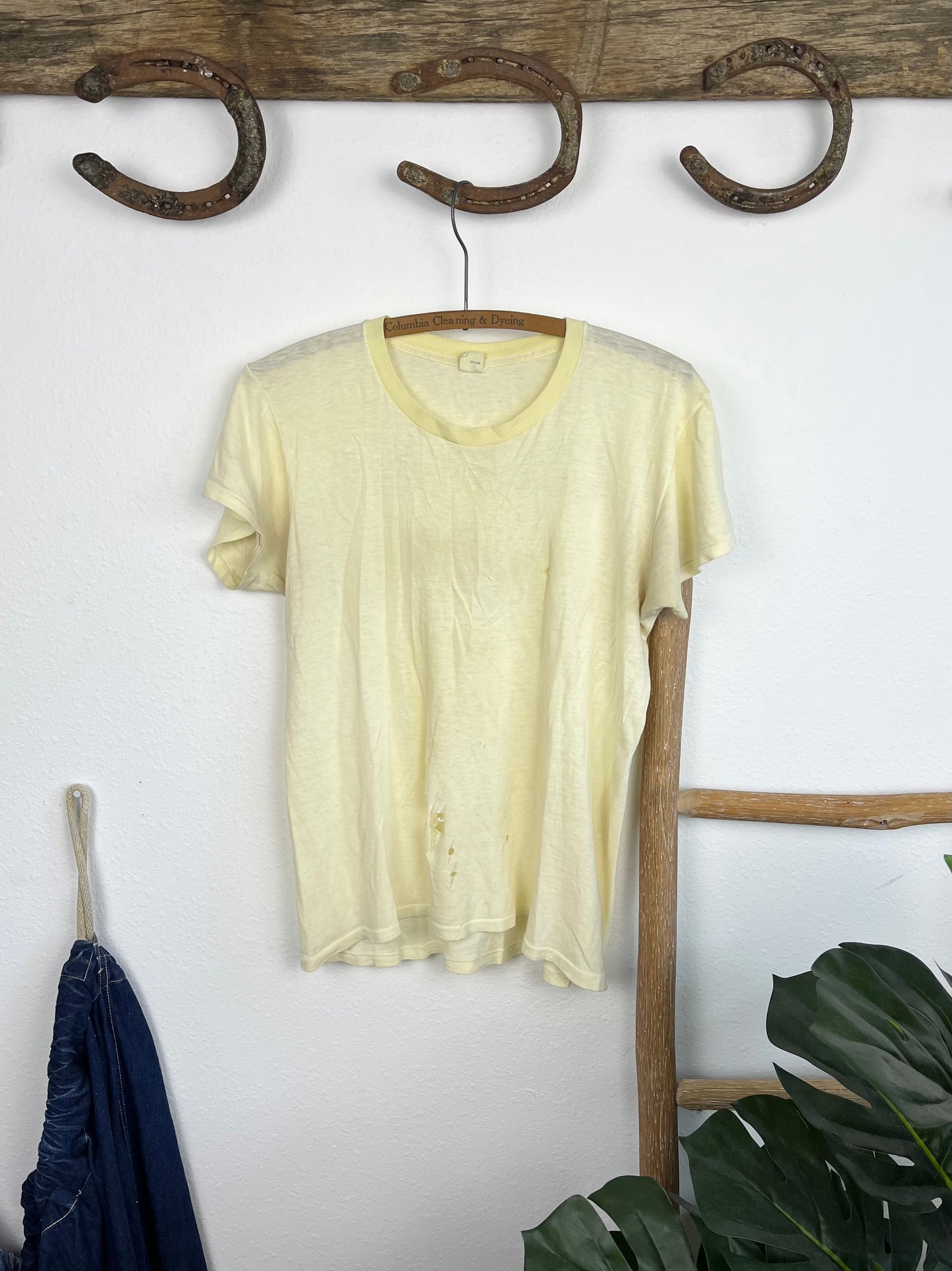 1960’s Stenciled Paper Thin Tee (S/M)