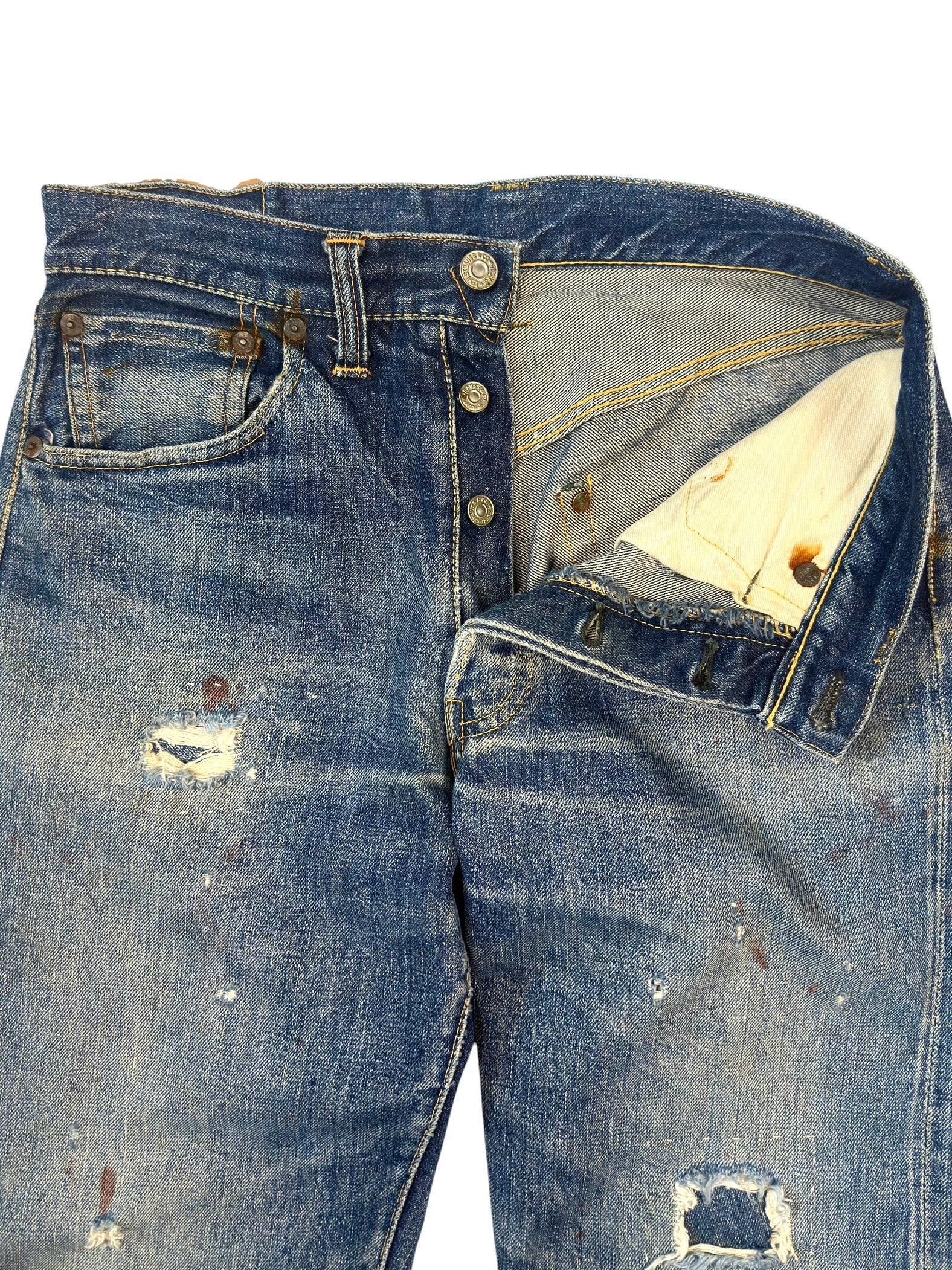 1950s Levi’s 501xx Hidden Rivet Jeans (29)