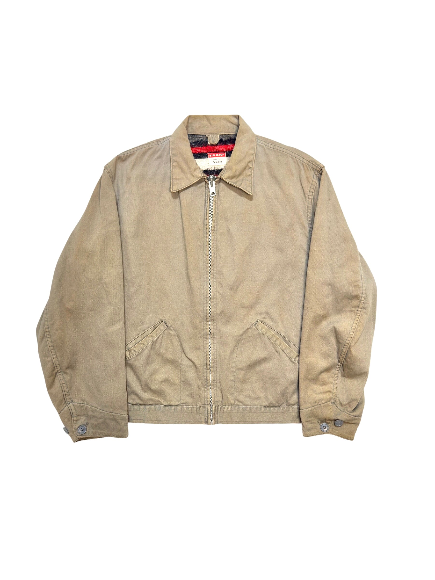 1960s Big Mac Lined Canvas Work Jacket (L/XL)