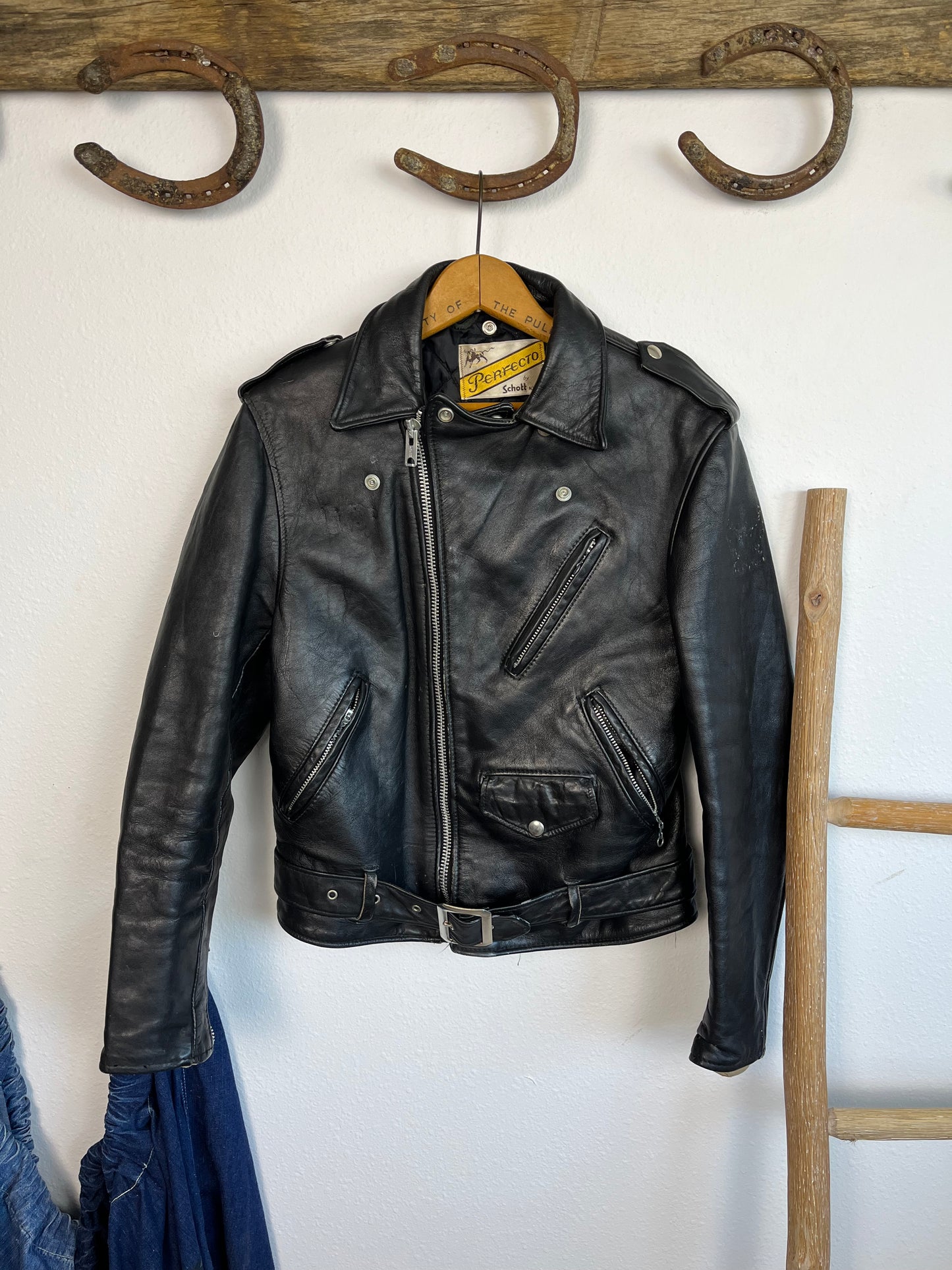 1970’s Schott NYC Leather Jacket (S/M)