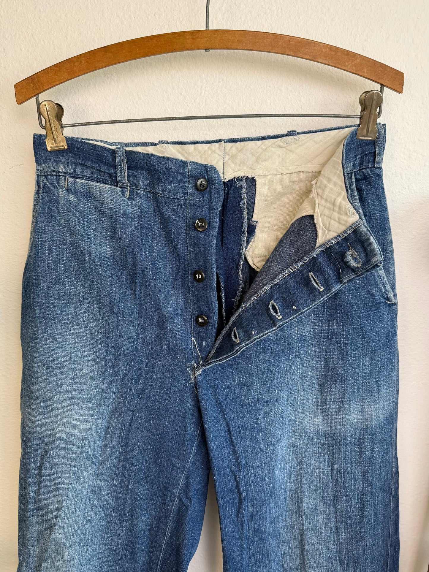 1940s/1950s Denim Chinos (29)