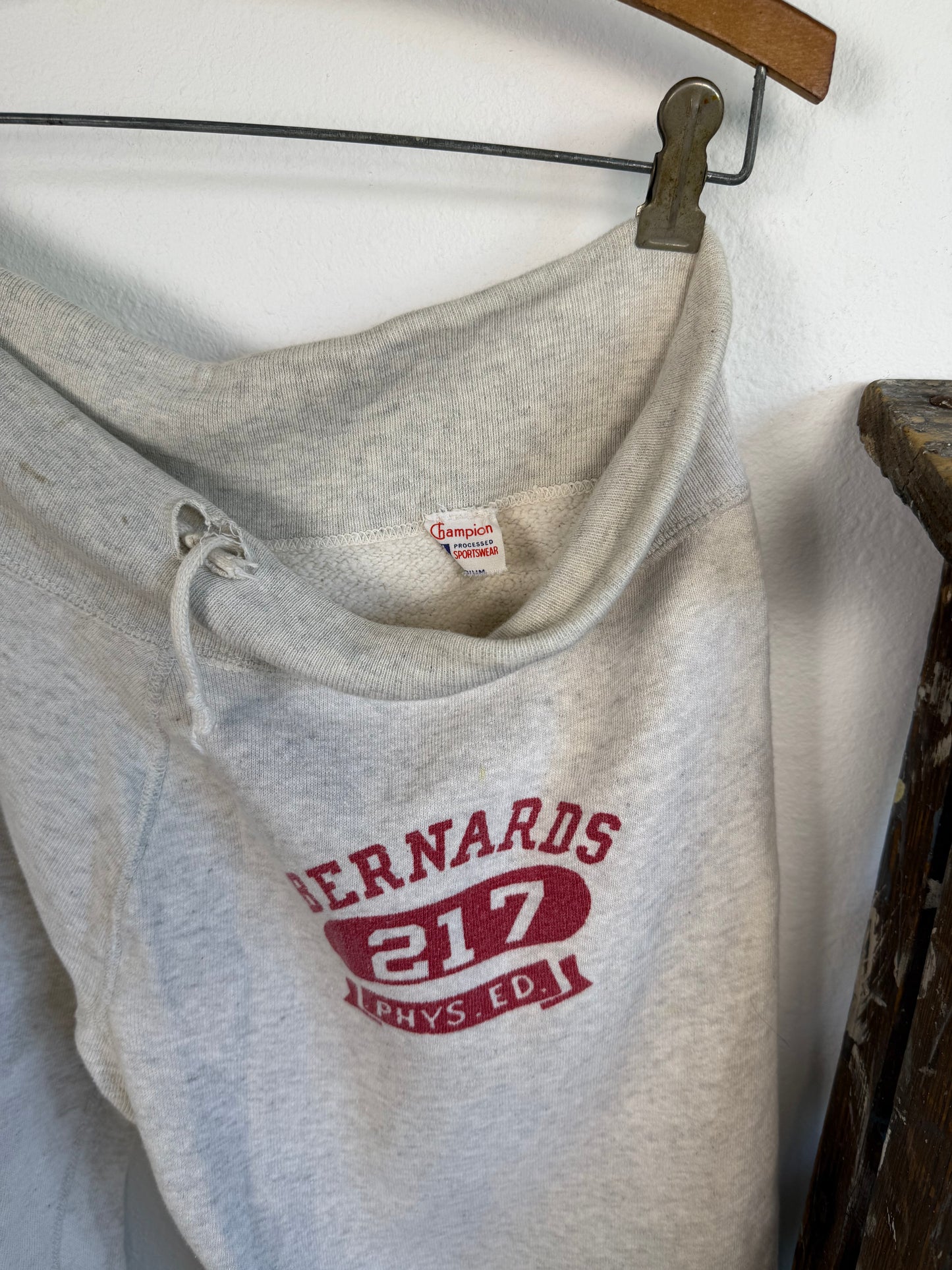 1960s Champion Bernards Phys Ed Sweatpants (M)