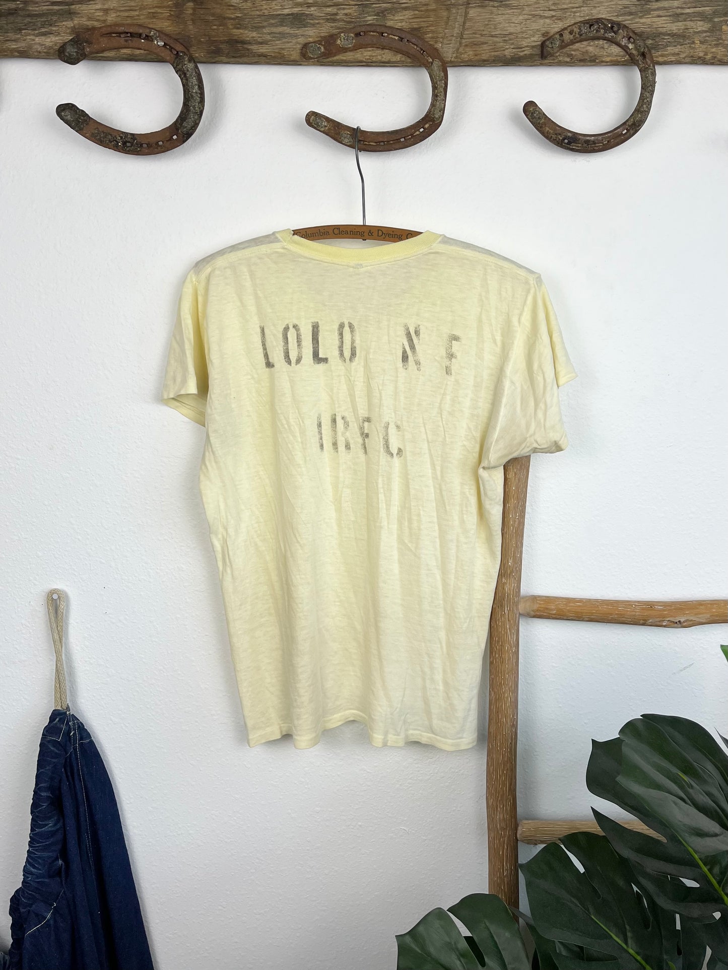 1960’s Stenciled Paper Thin Tee (S/M)