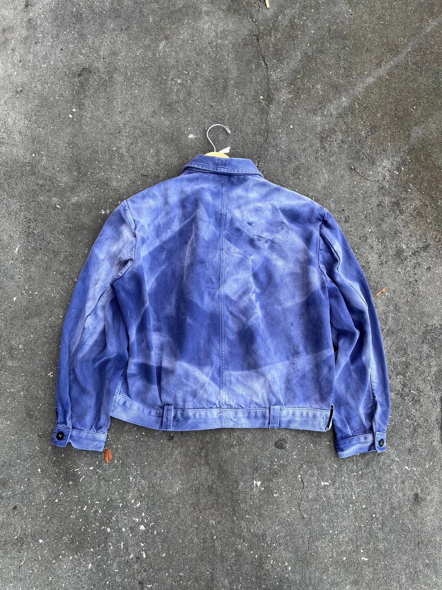1950’s Sun Faded French Cyclist Cropped Jacket (S/M)