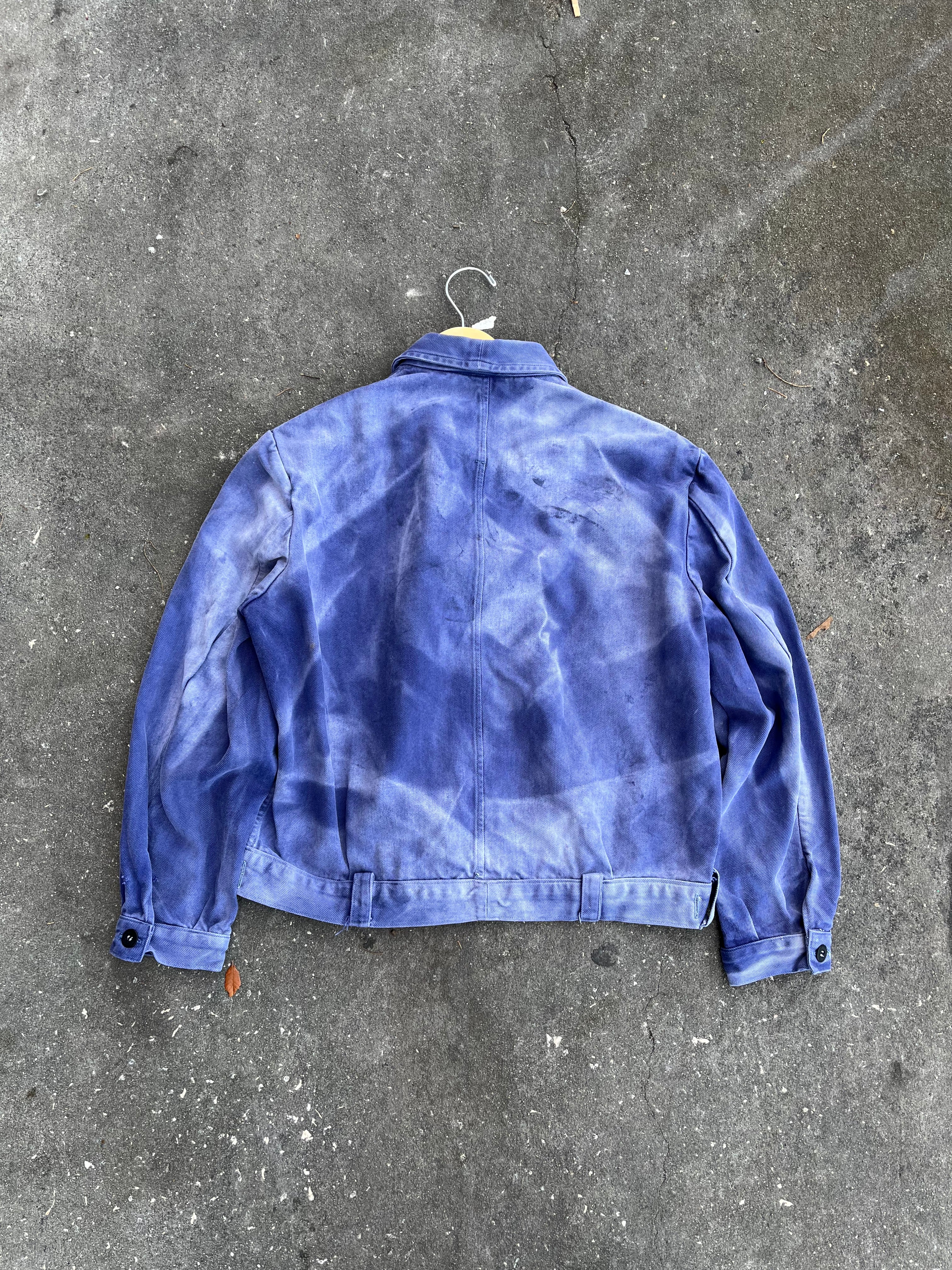 1950’s Sun Faded French Cyclist Cropped Jacket (S/M)
