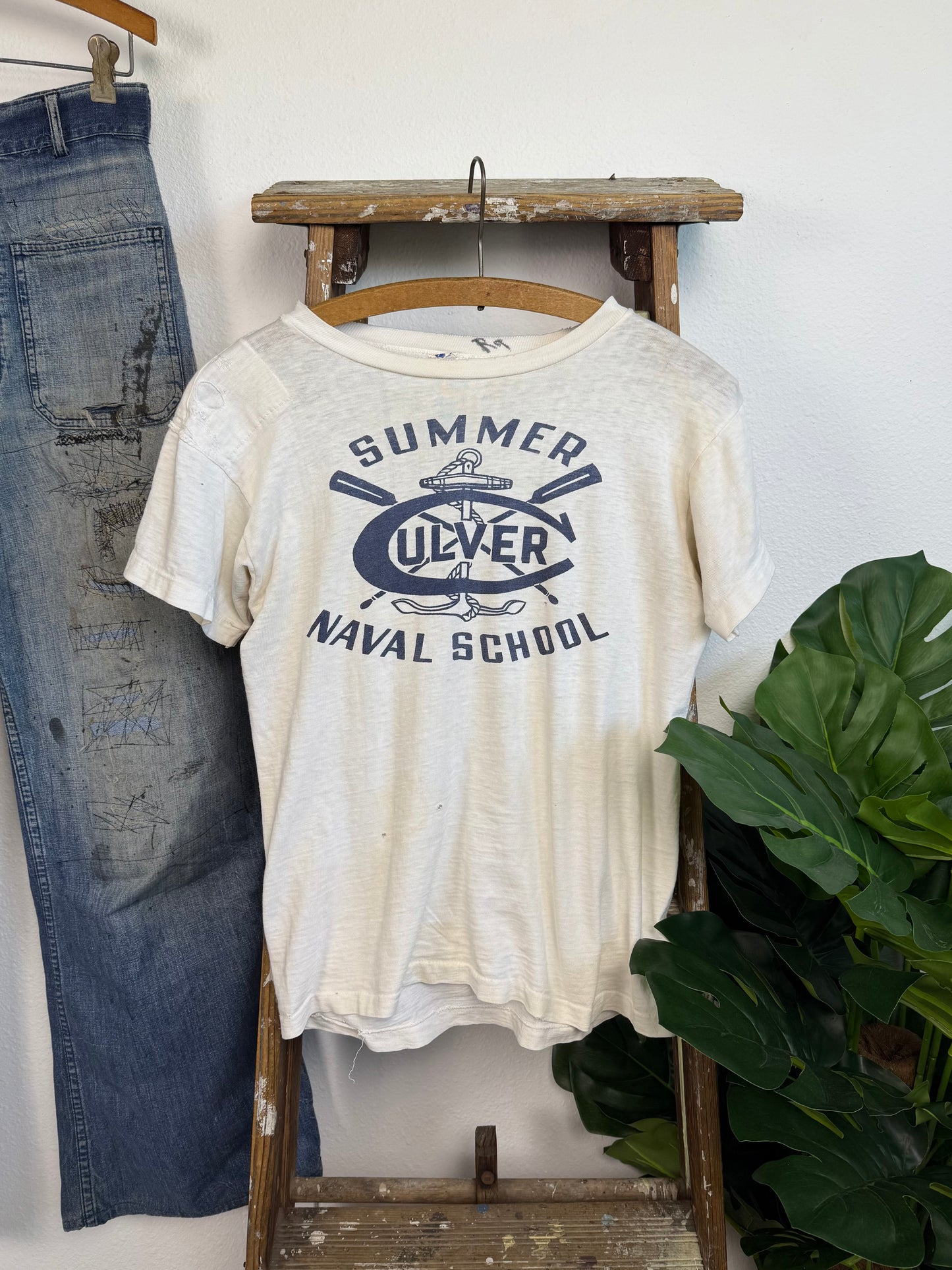 1950s Champion Summer Culver Naval School Tee (S/M)