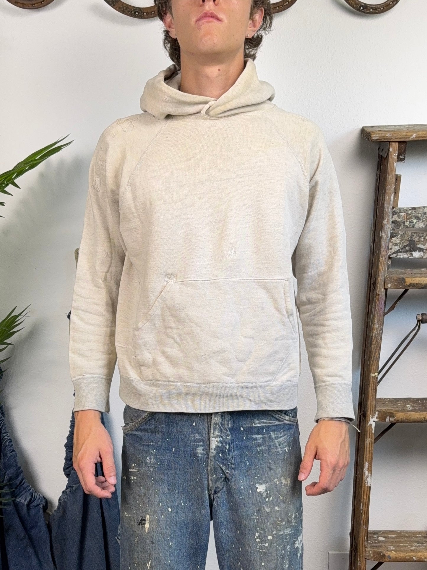 1960s Crest JR. High Two Tone Track Hoodie (M)