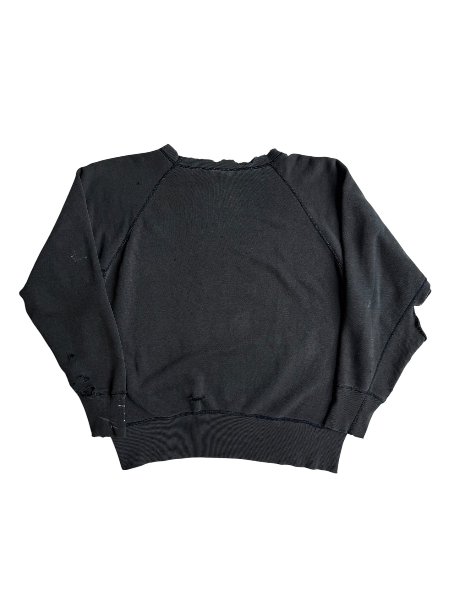 1950s Champion ‘Lawrence’ Black Sweatshirt (XL)