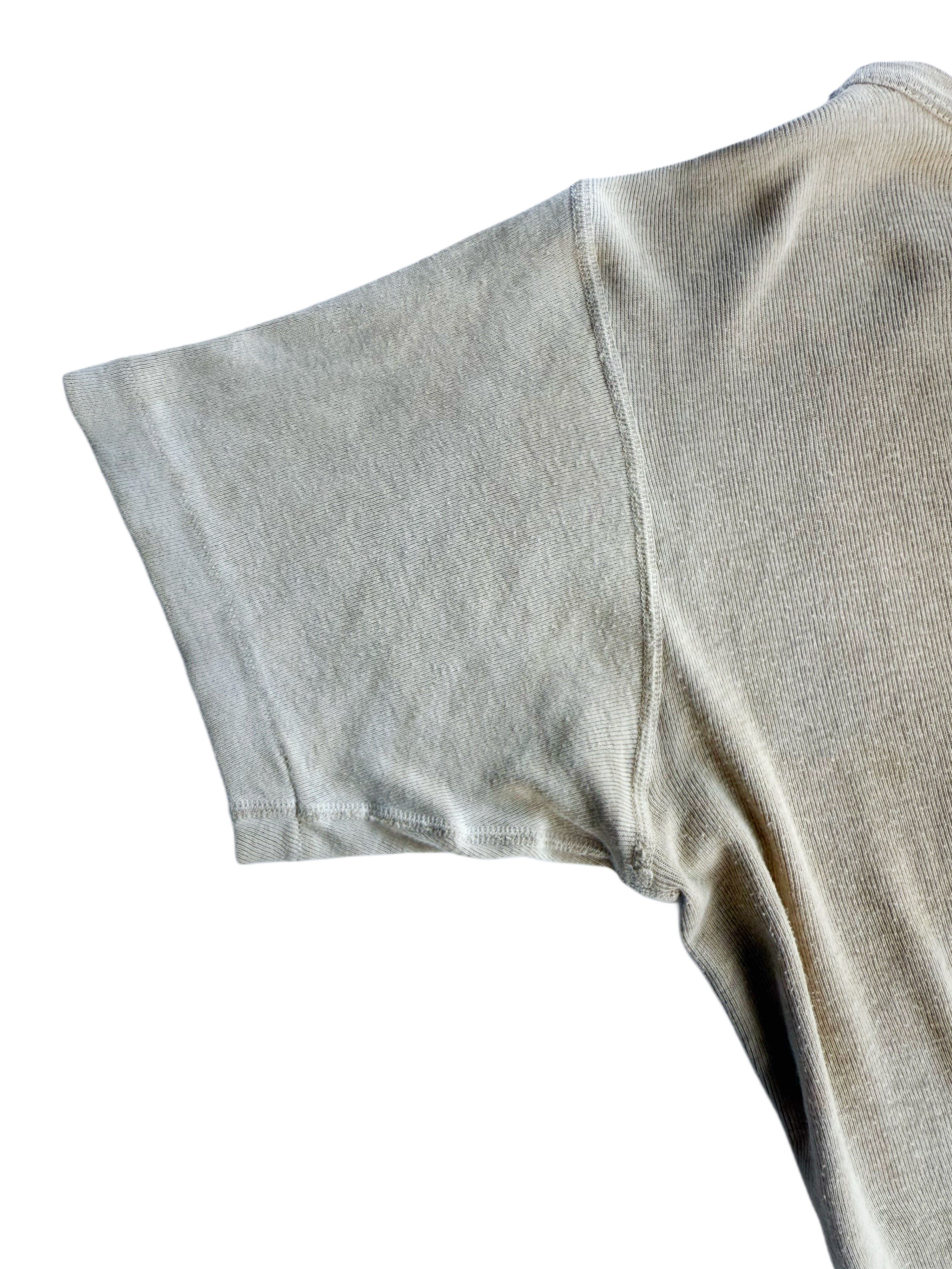 1940s Perfect Essential Faded Brown Blank Tee (S/M)