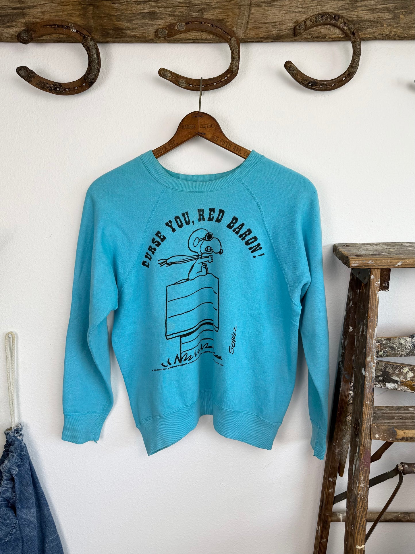 1960s Mayo Spruce Peanuts Snoopy Sweatshirt (XL)
