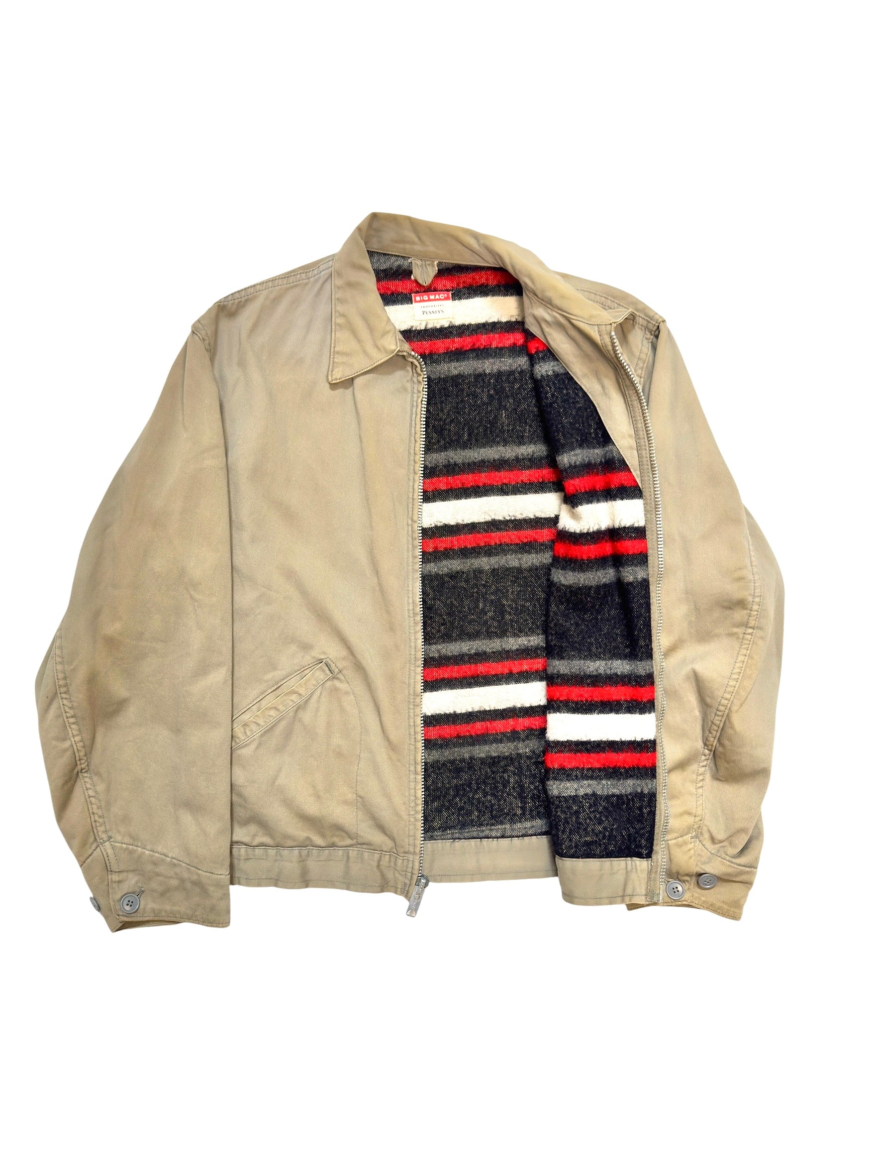 1960s Big Mac Lined Canvas Work Jacket (L/XL)