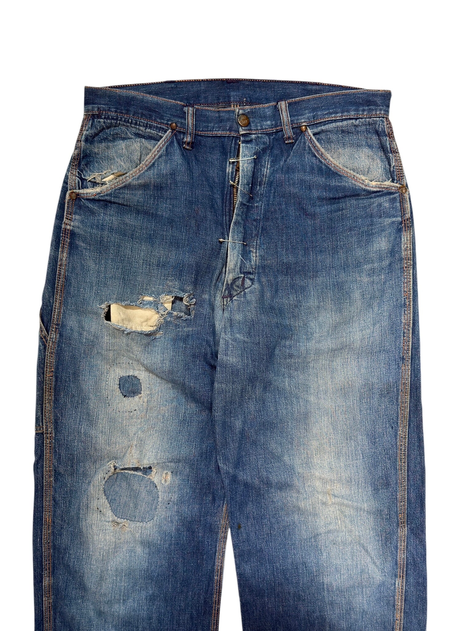 1950s Pin Enclosure Carpenter Jeans (32)