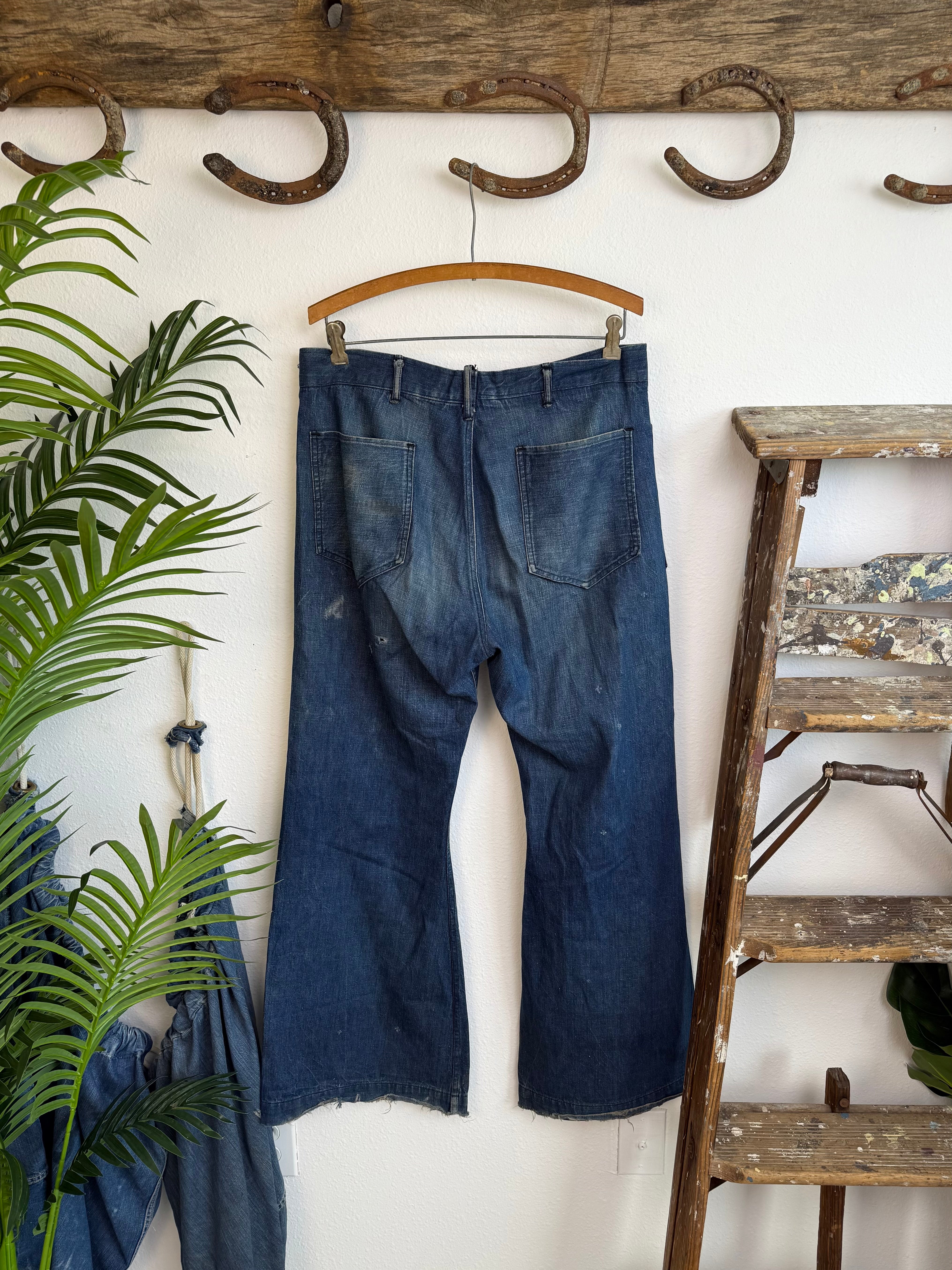 1940s Selvedge Sanforized Seafarer Dungarees (34)
