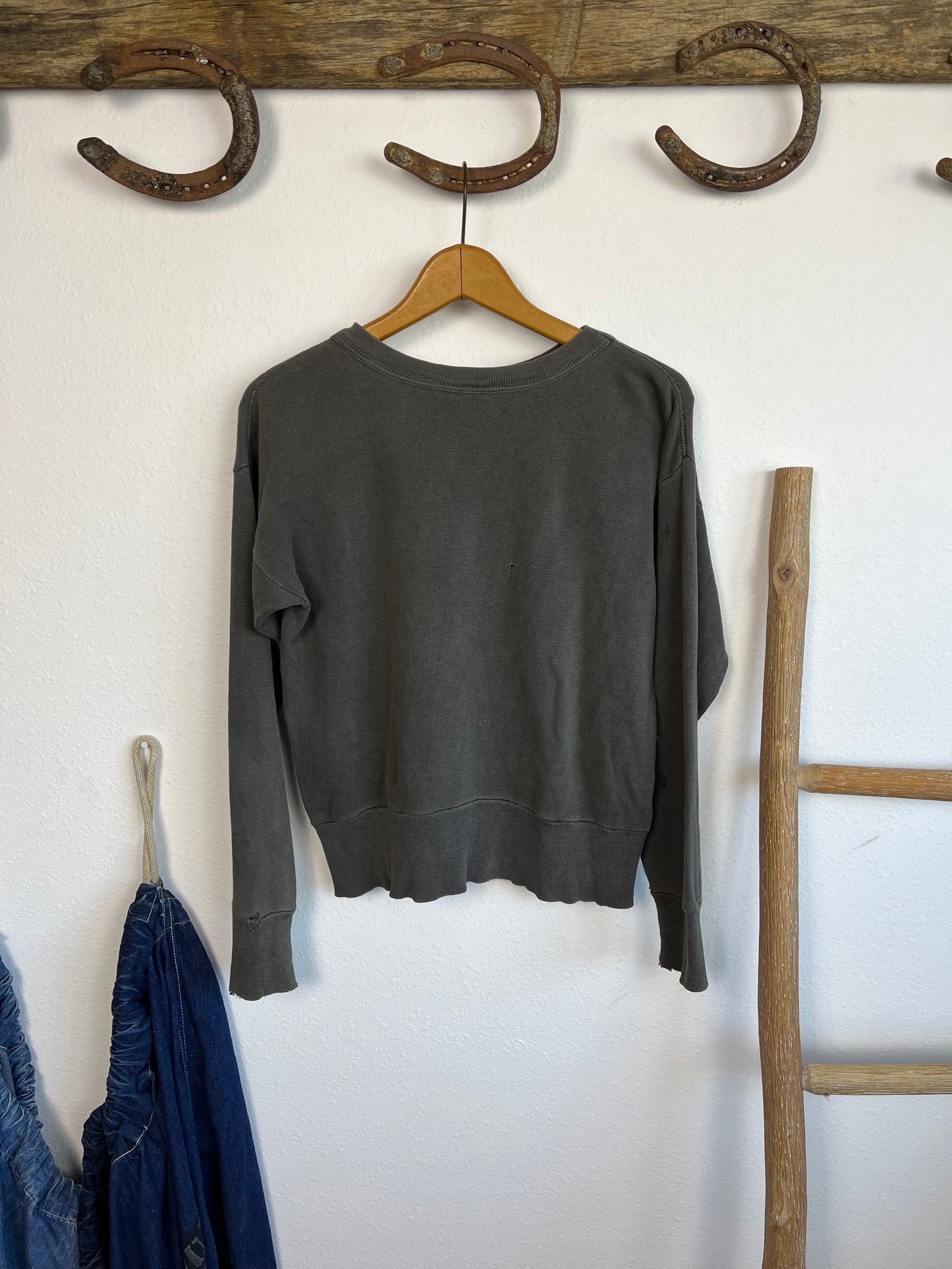 1960’s Black JFK Walking Team Sweatshirt (S/M)