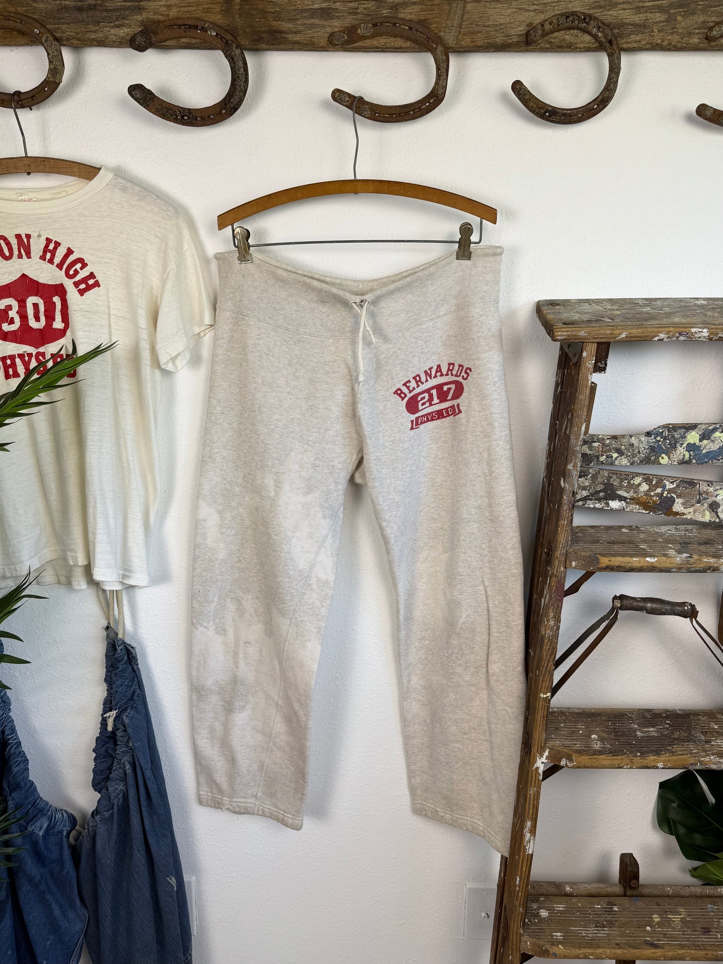 1960s Champion Bernards Phys Ed Sweatpants (M)