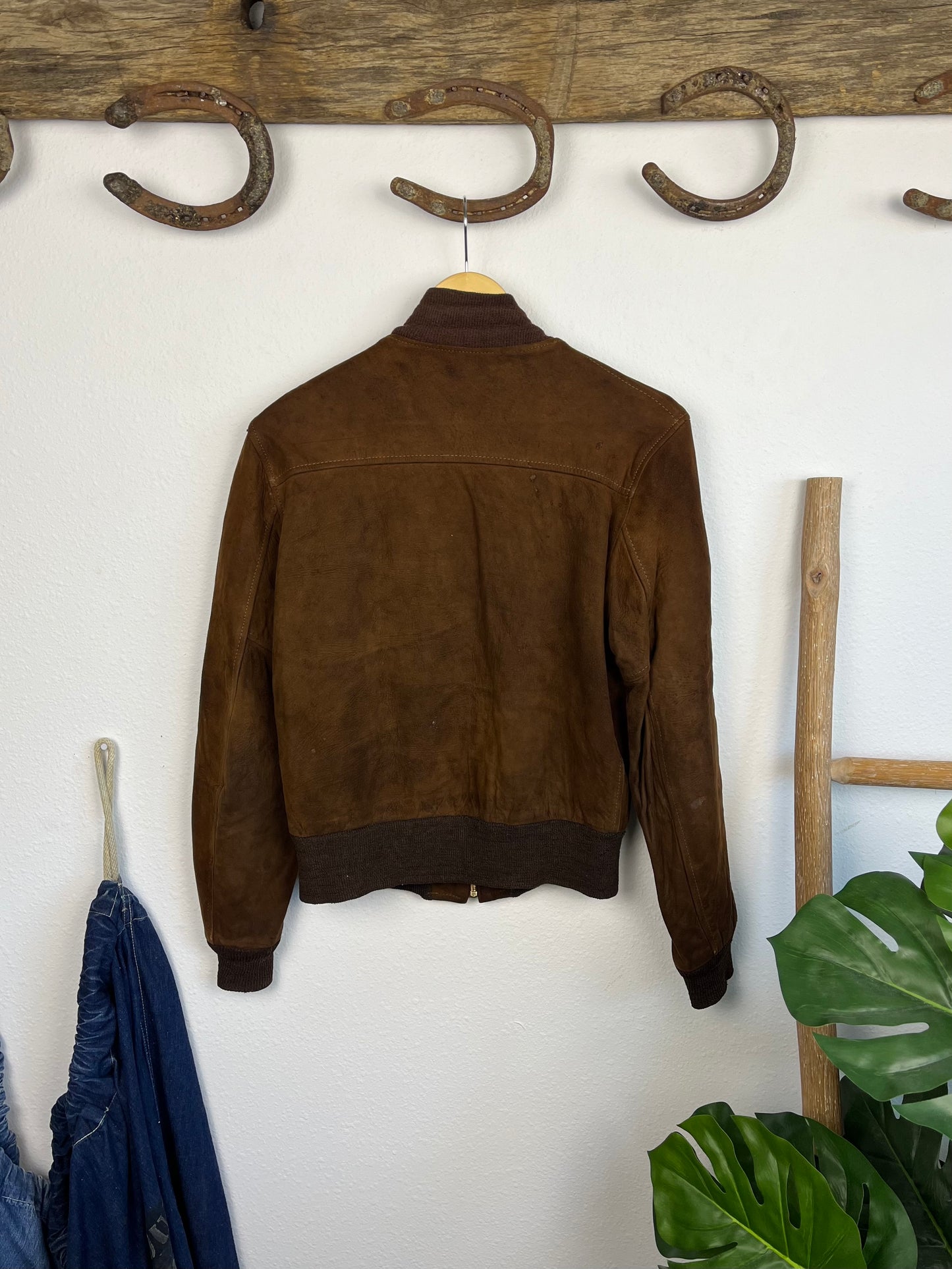 1950’s Crown Suede Leather Jacket (38)