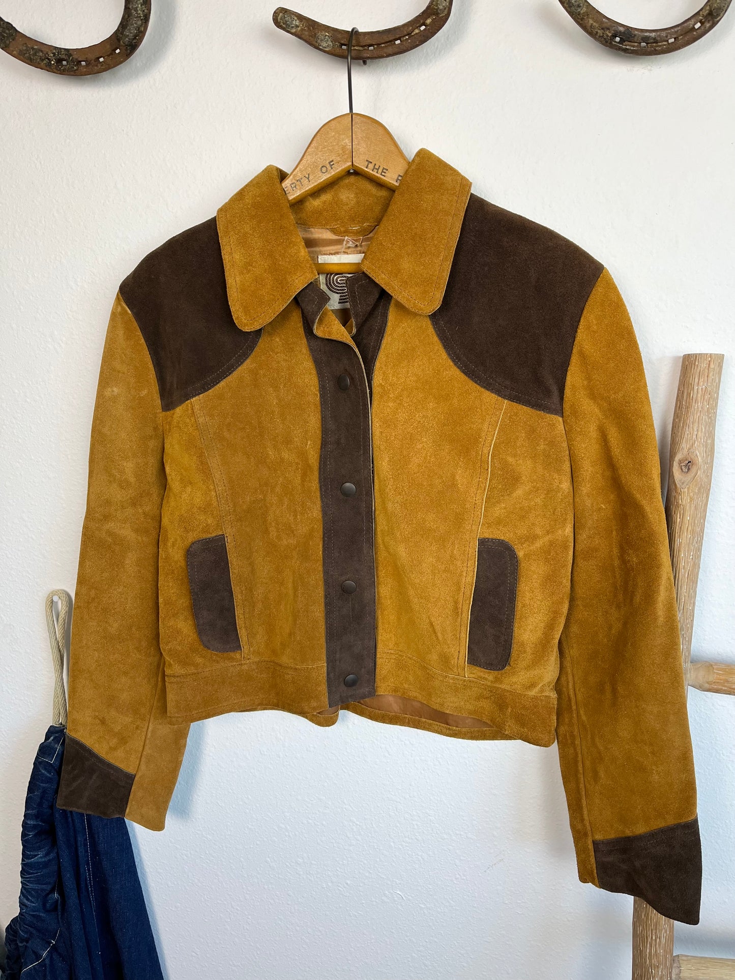 1970’s Silton Suede Leather Jacket (S/M)