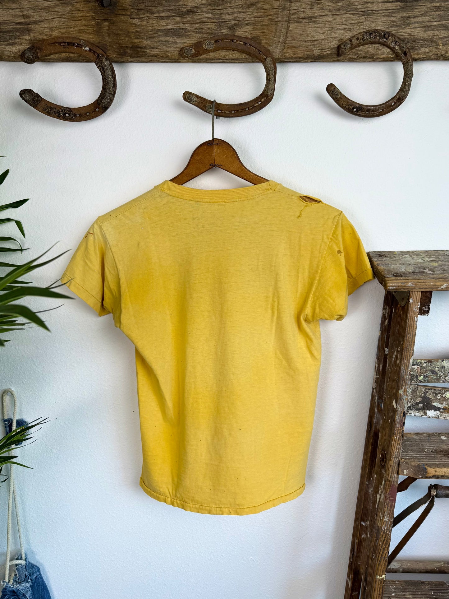 1960s Wilson ‘1 Cav Div’ Sun Faded Military Tee (S/M)