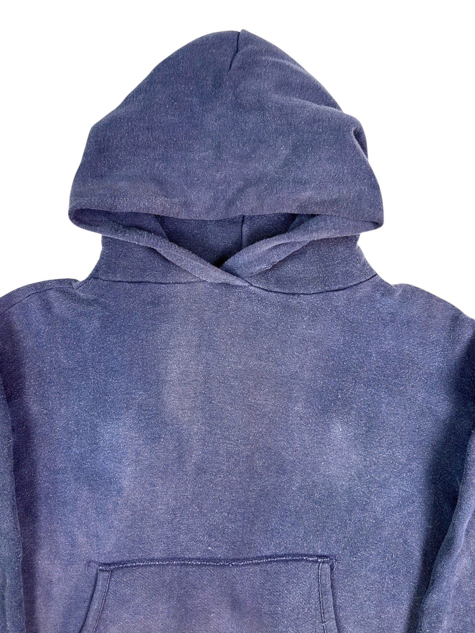 1950s Essential Navy Faded Hoodie (M/L)