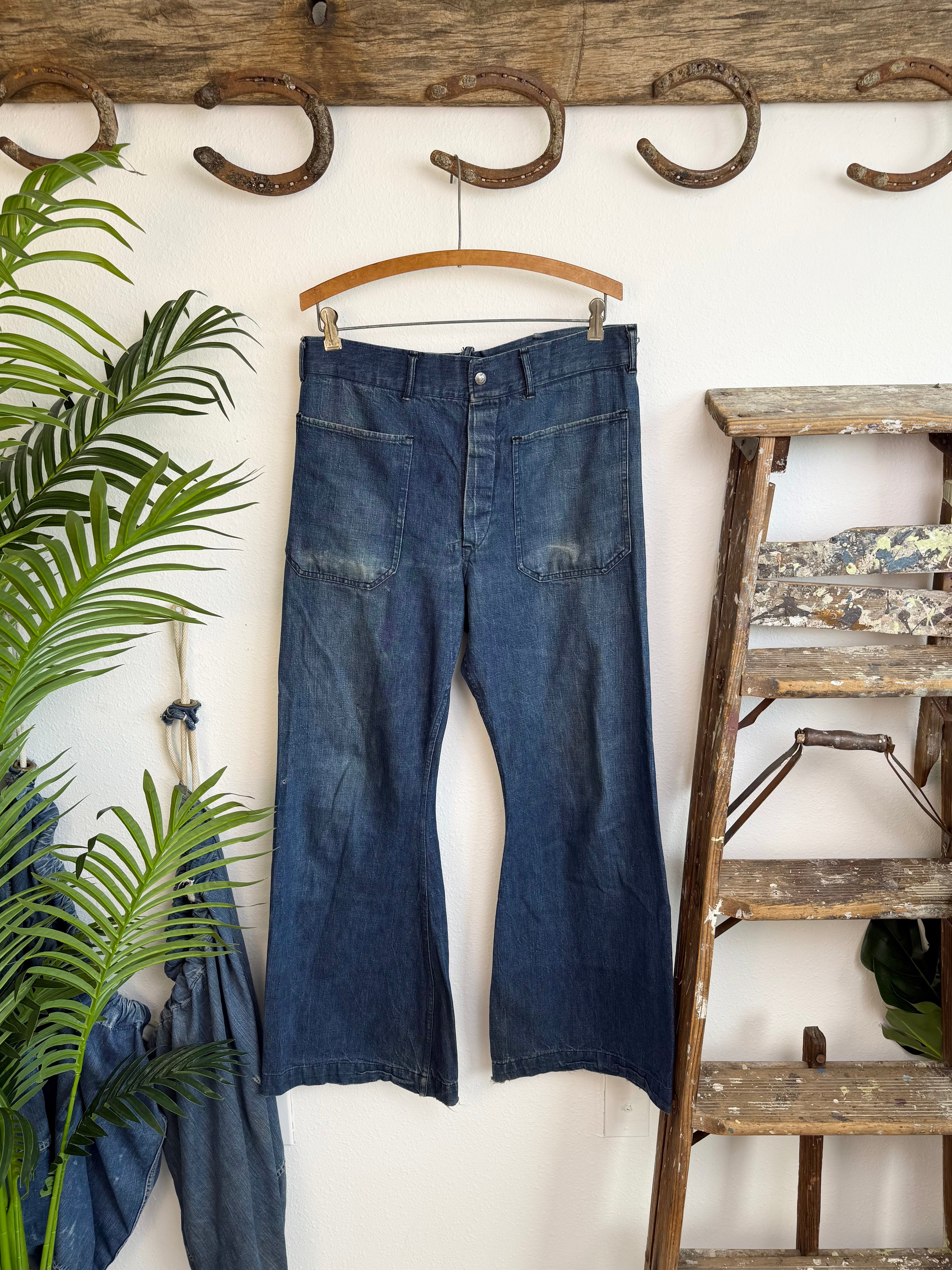 1940s Selvedge Sanforized Seafarer Dungarees (34)