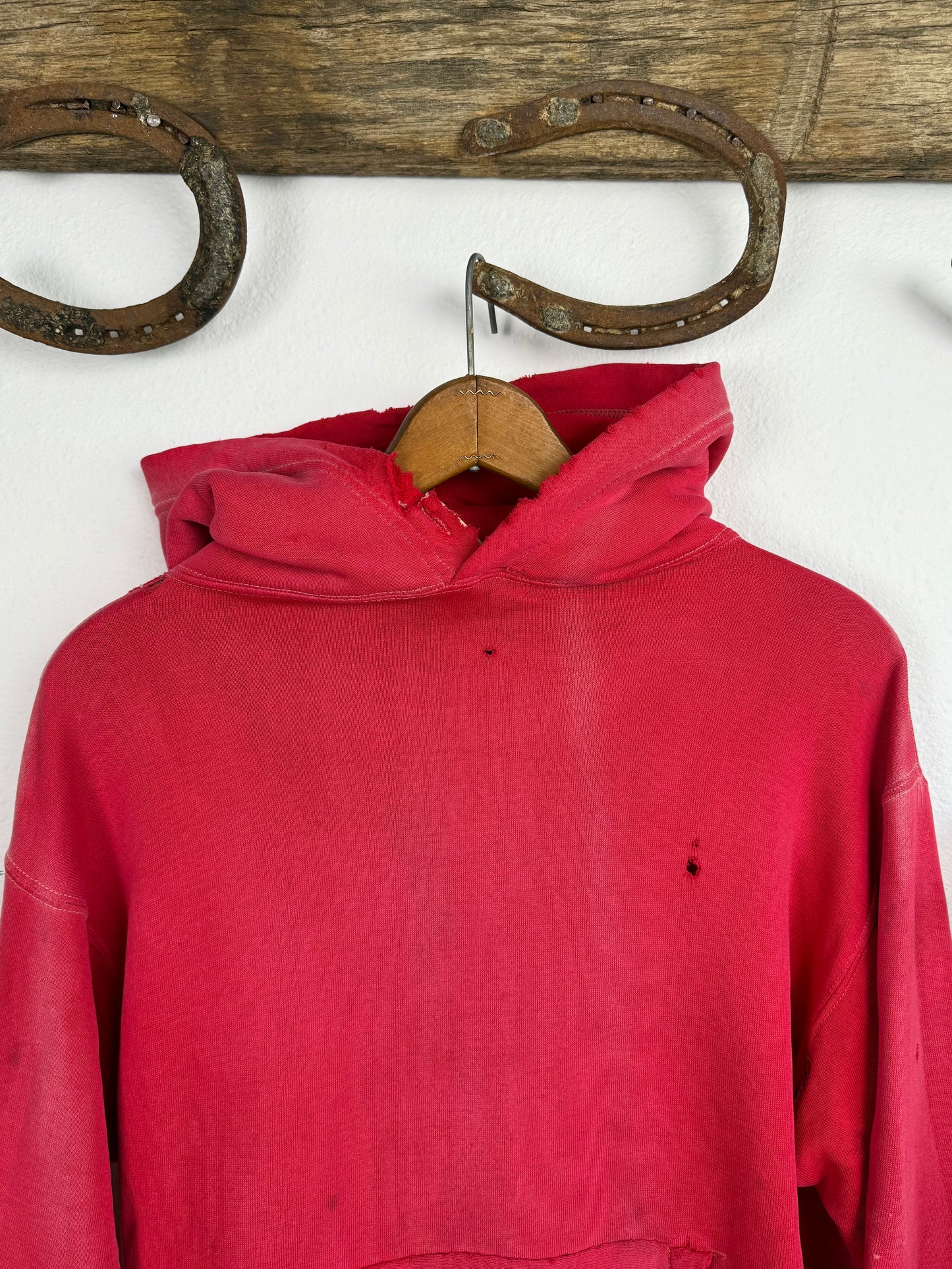 1950s/1960s Pilgrim Sun Faded & Repaired Hoodie (L/XL)