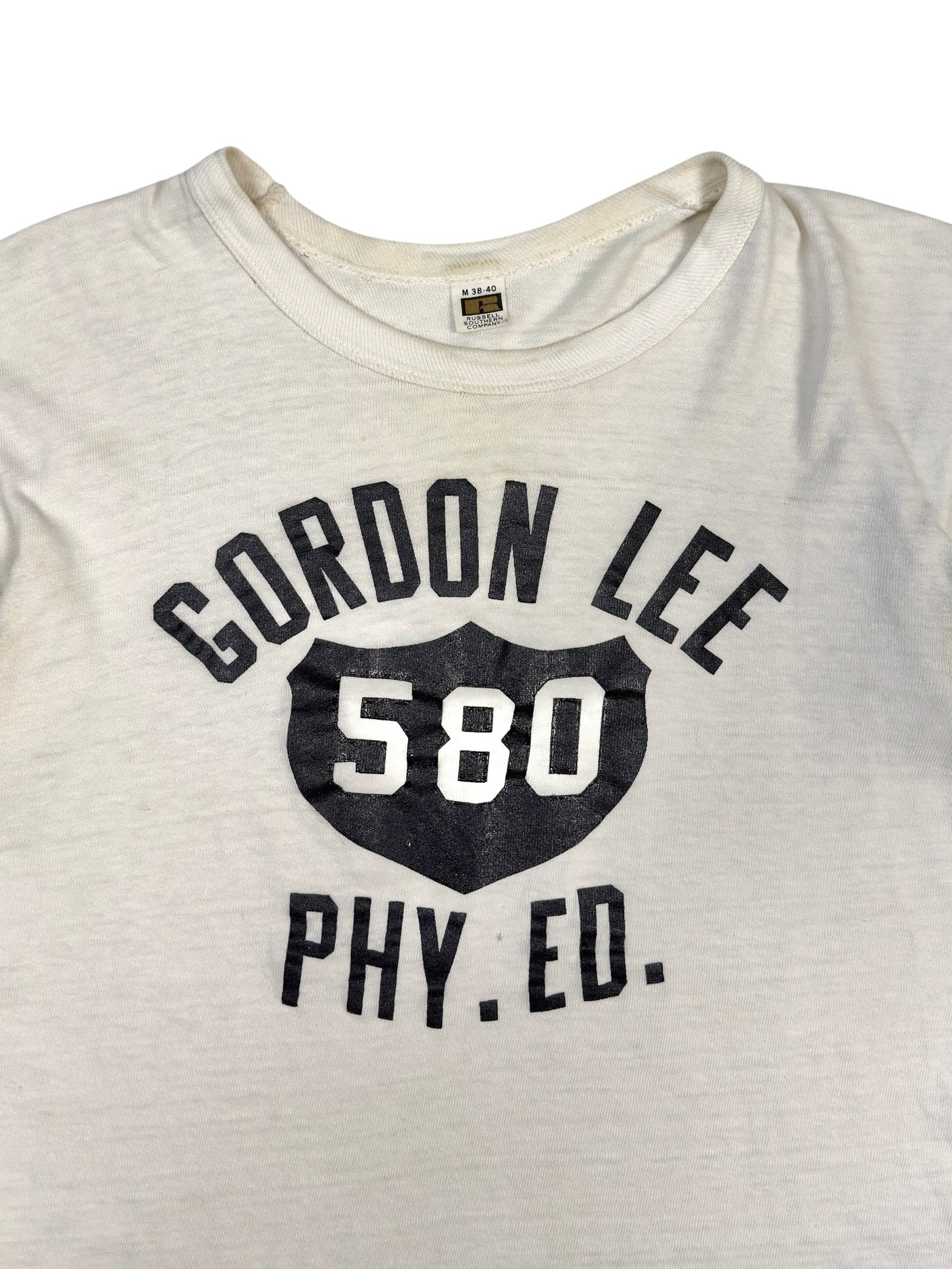 1950s ‘Gordon Lee’ Phys Ed Tee (S/M)