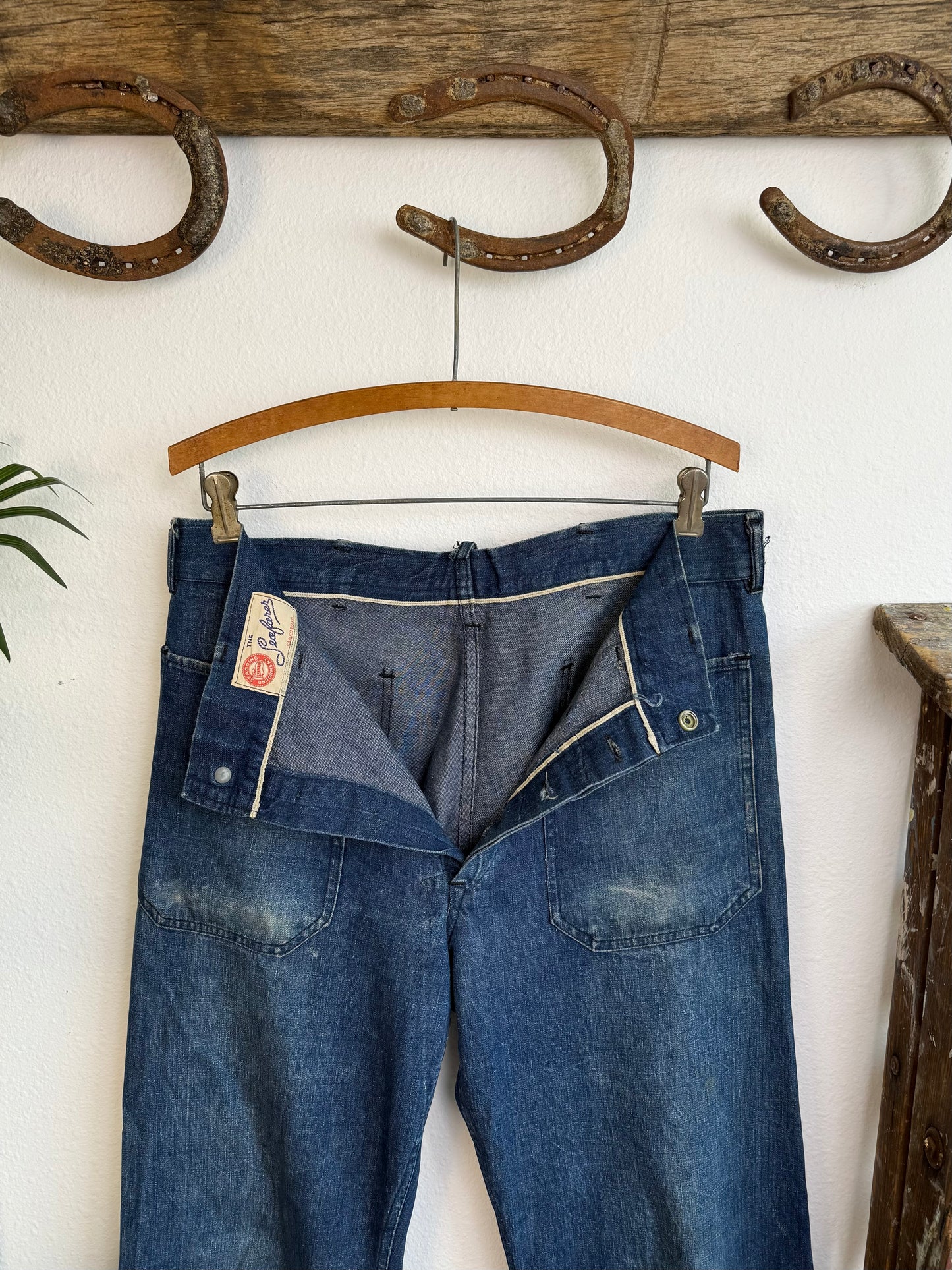 1940s Selvedge Sanforized Seafarer Dungarees (34)