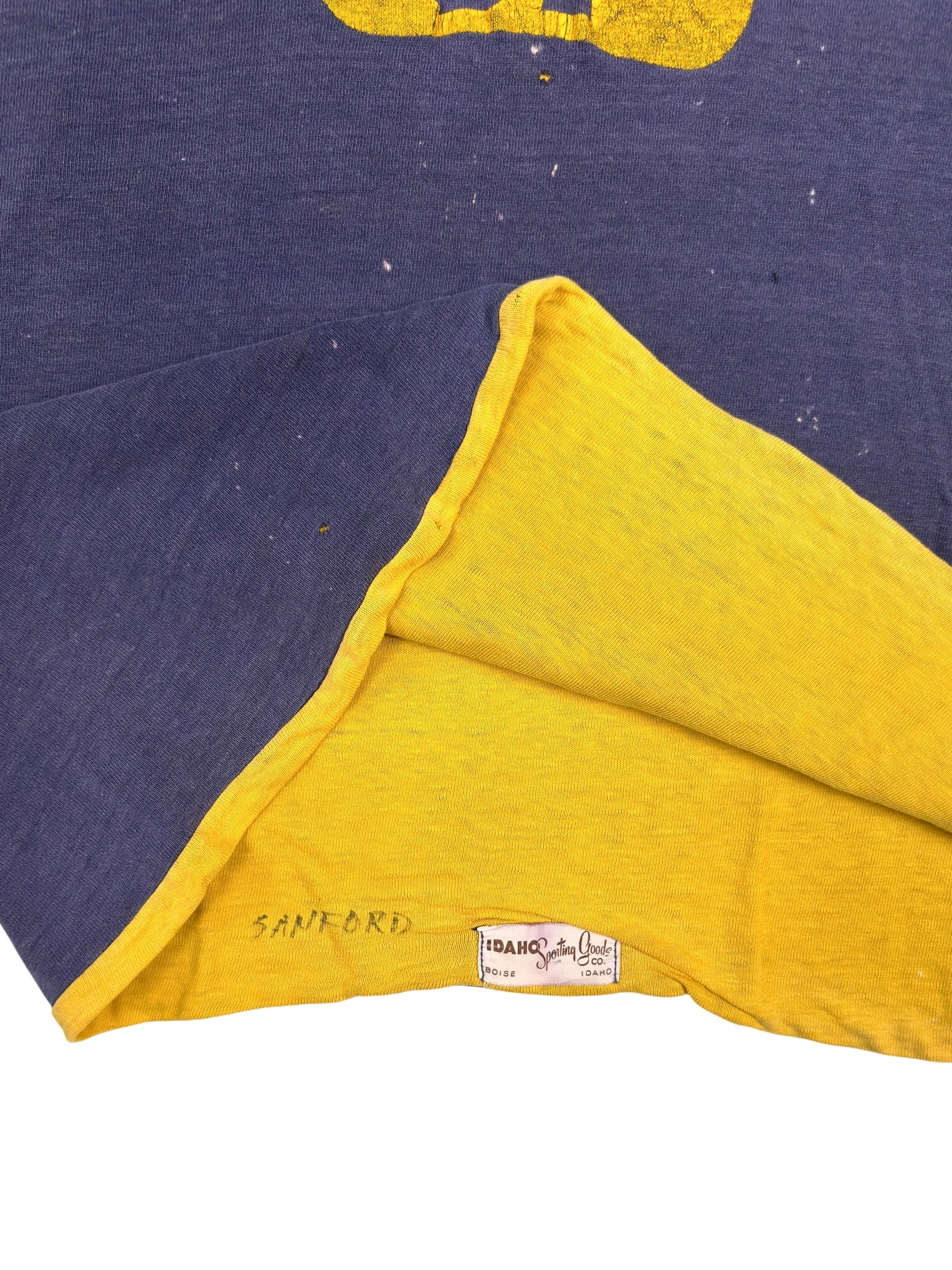 1950s Vandal Basketball Chopped Double Face Tee (M/L)