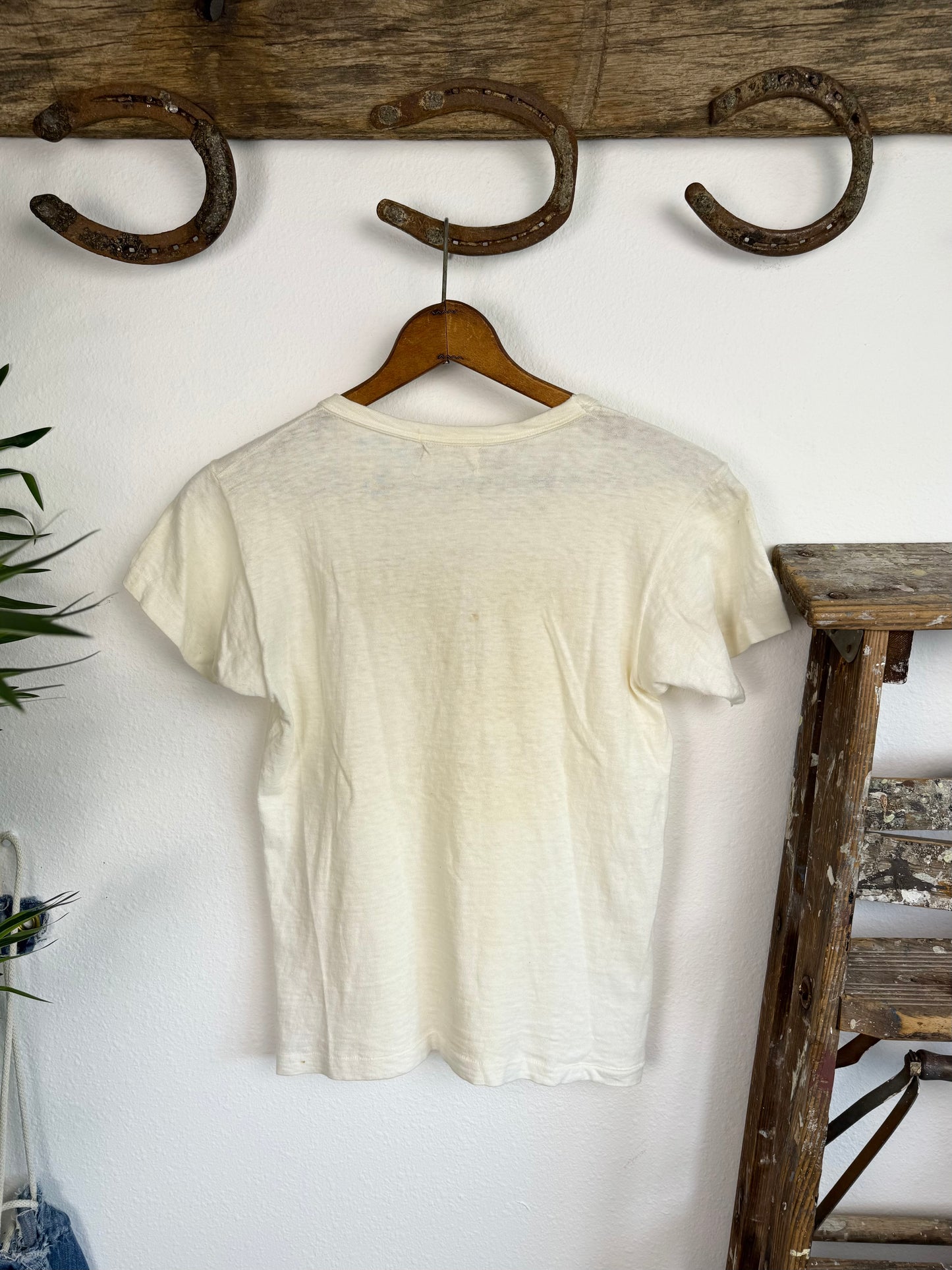 1940s WW2 U.S. Army California ‘Bronze Ghost Print’ Tee (S/M)
