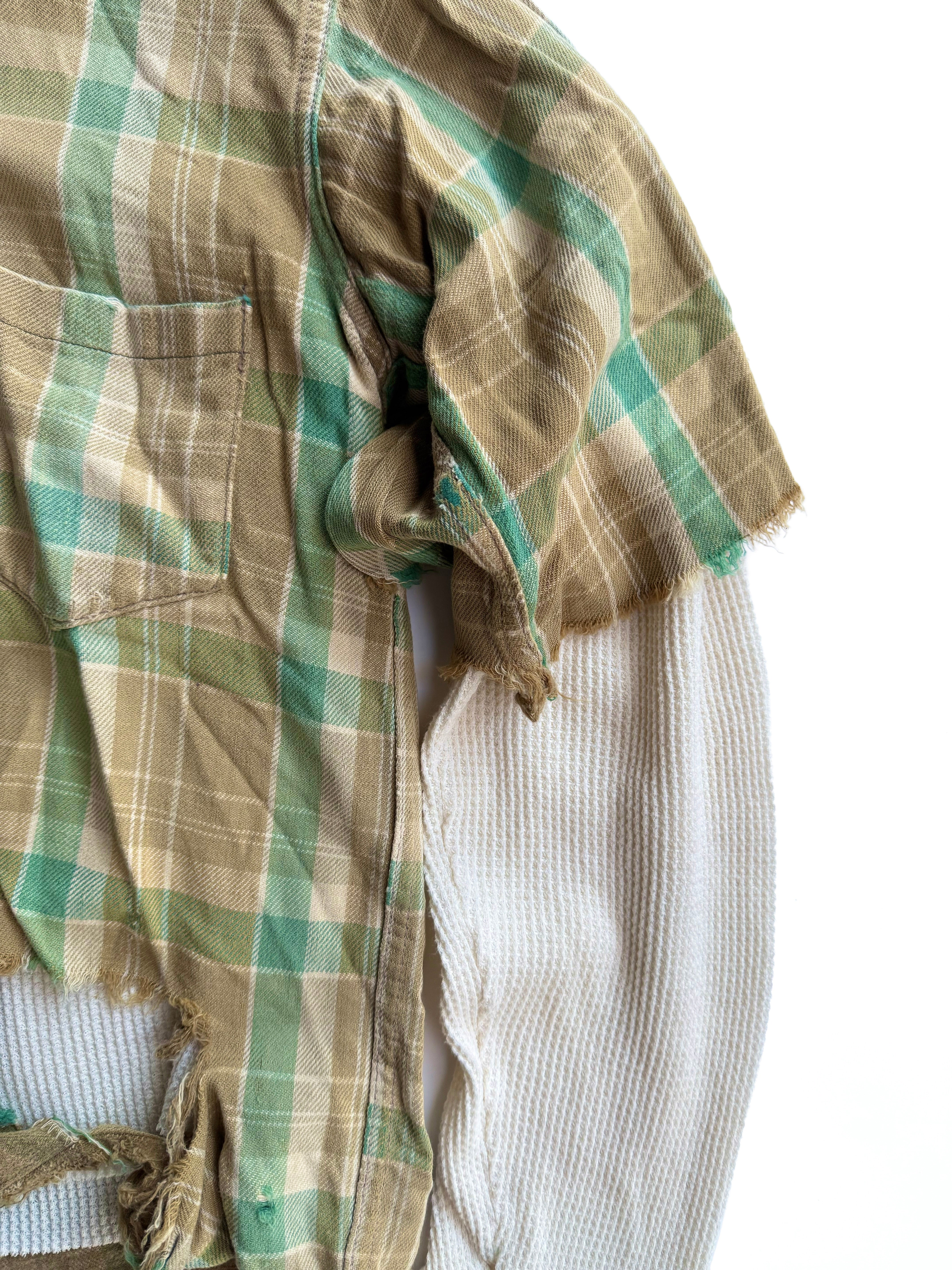 1940s Distressed Flannel With 1950s Thermal (S)