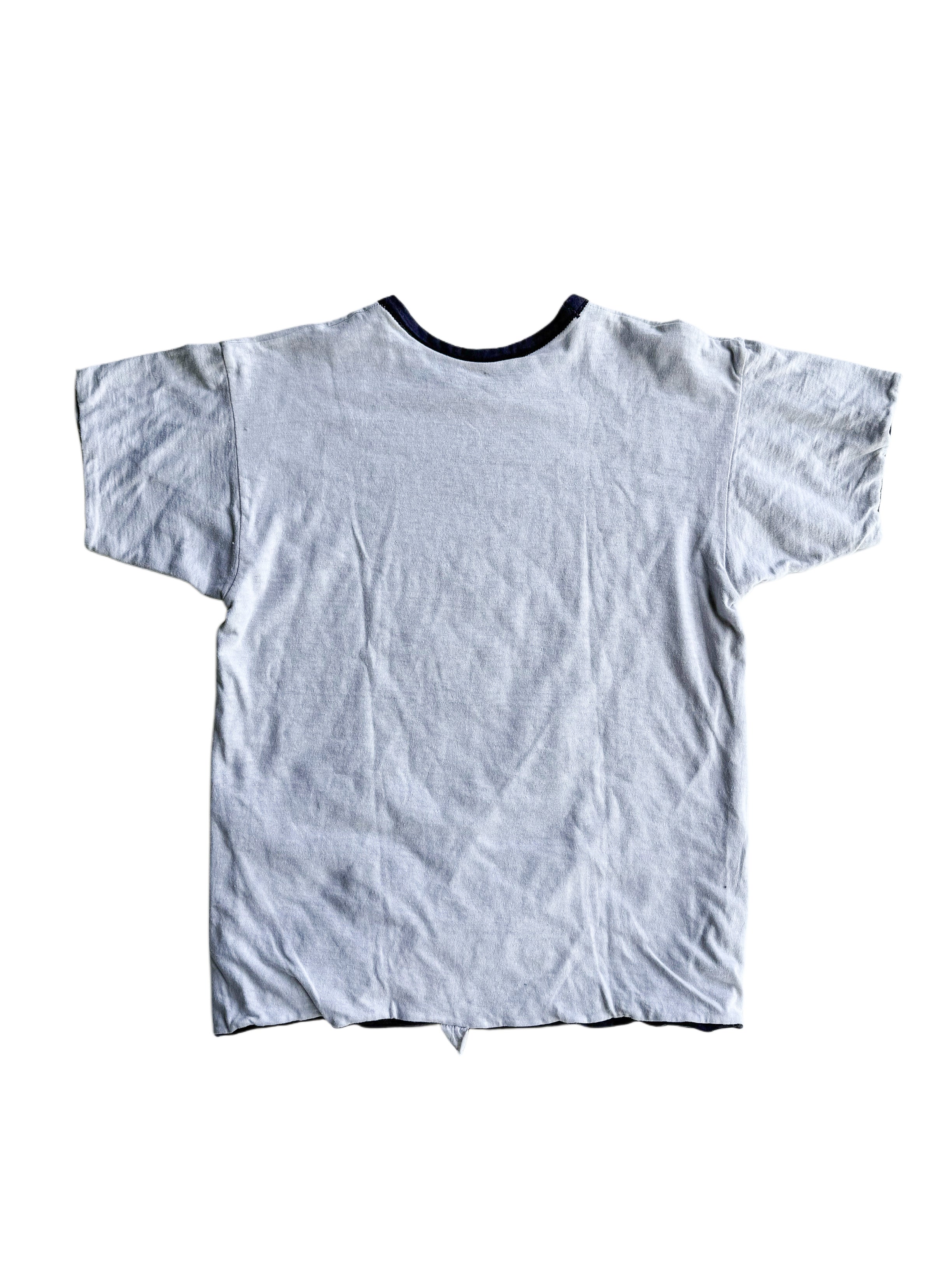 1960s Champion ‘Xavier’ Double Face Phys Ed Tee (S/M)