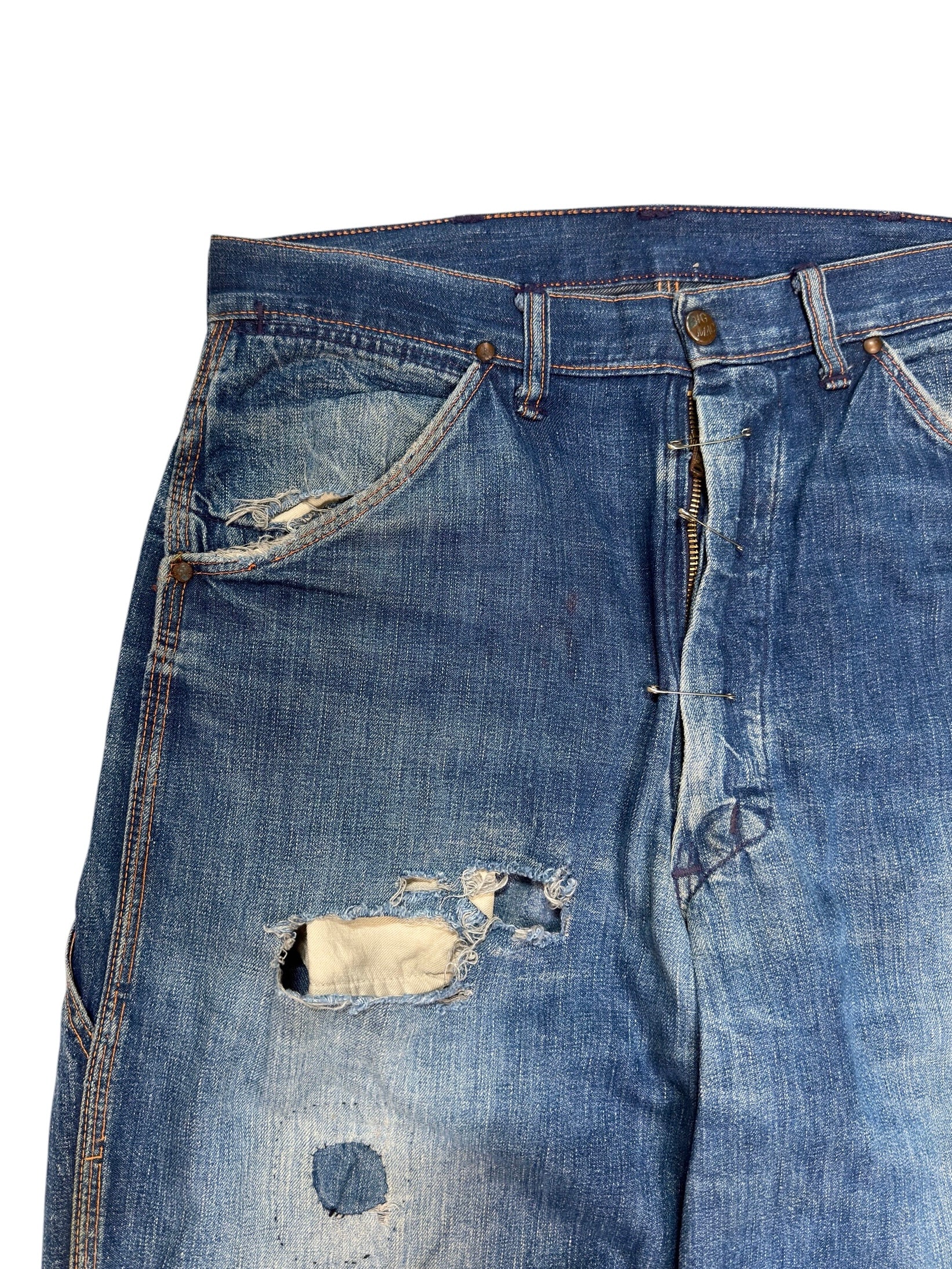 1950s Pin Enclosure Carpenter Jeans (32)