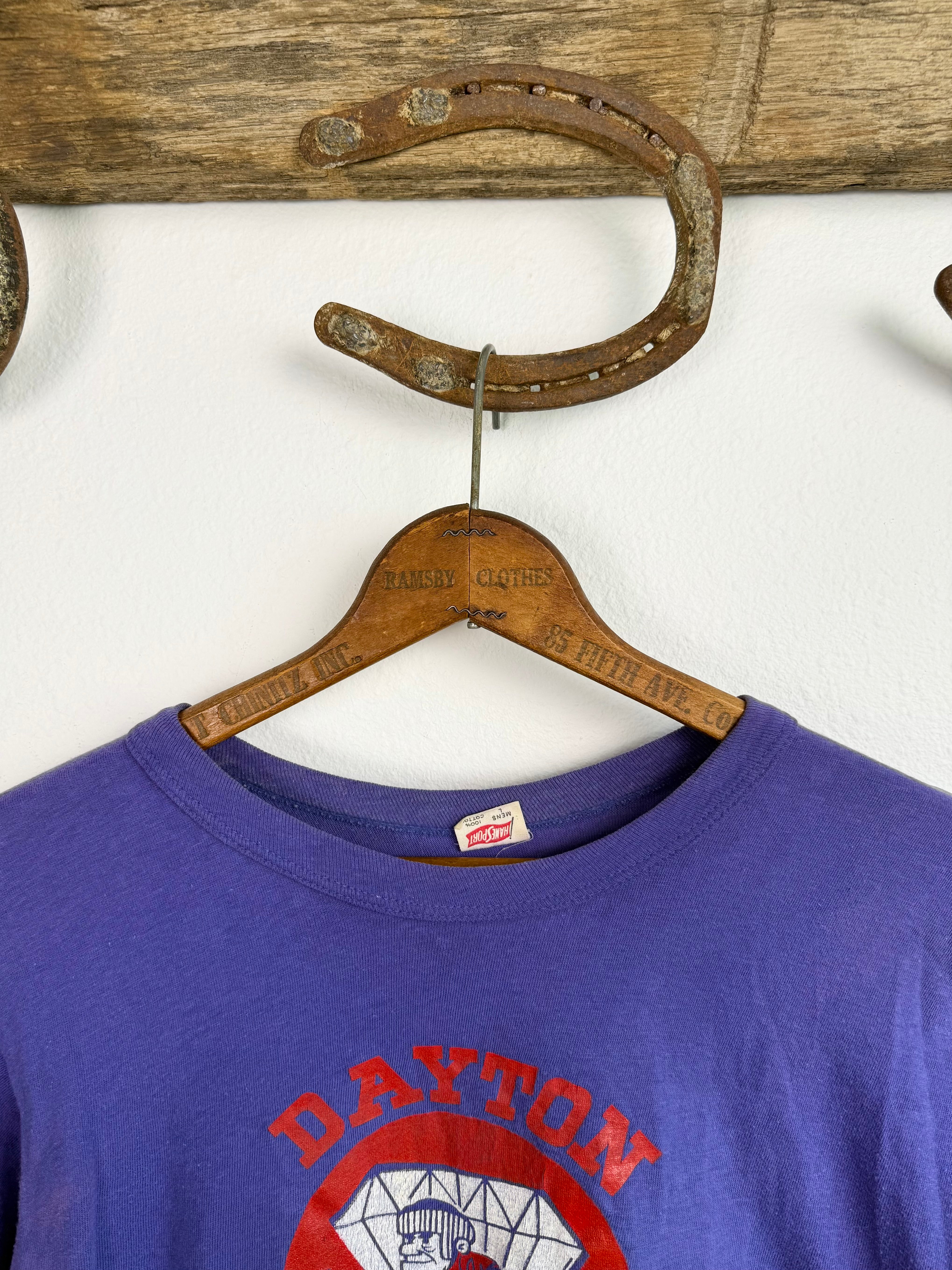 1960s Sun Faded Dayton Gems Hockey Tee (S/M)