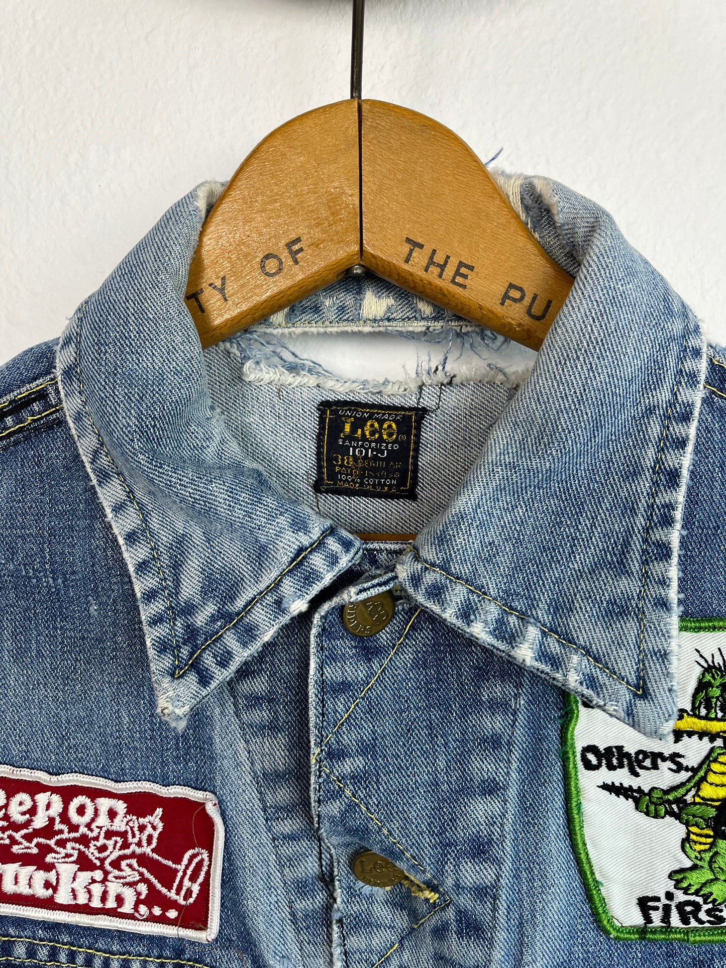 1960’s Lee Trucker Jacket With Original Patches (S/M)