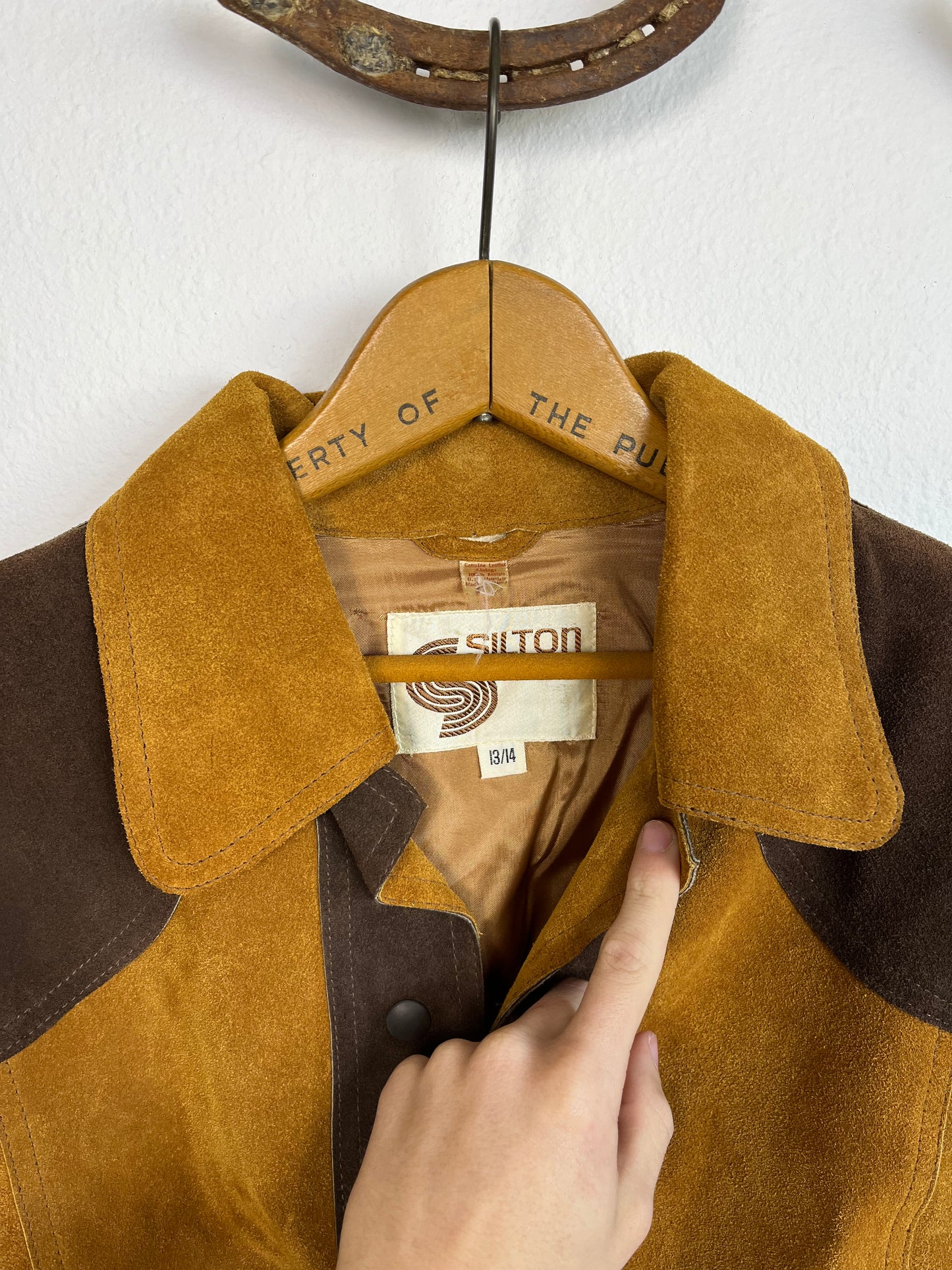 1970’s Silton Suede Leather Jacket (S/M)